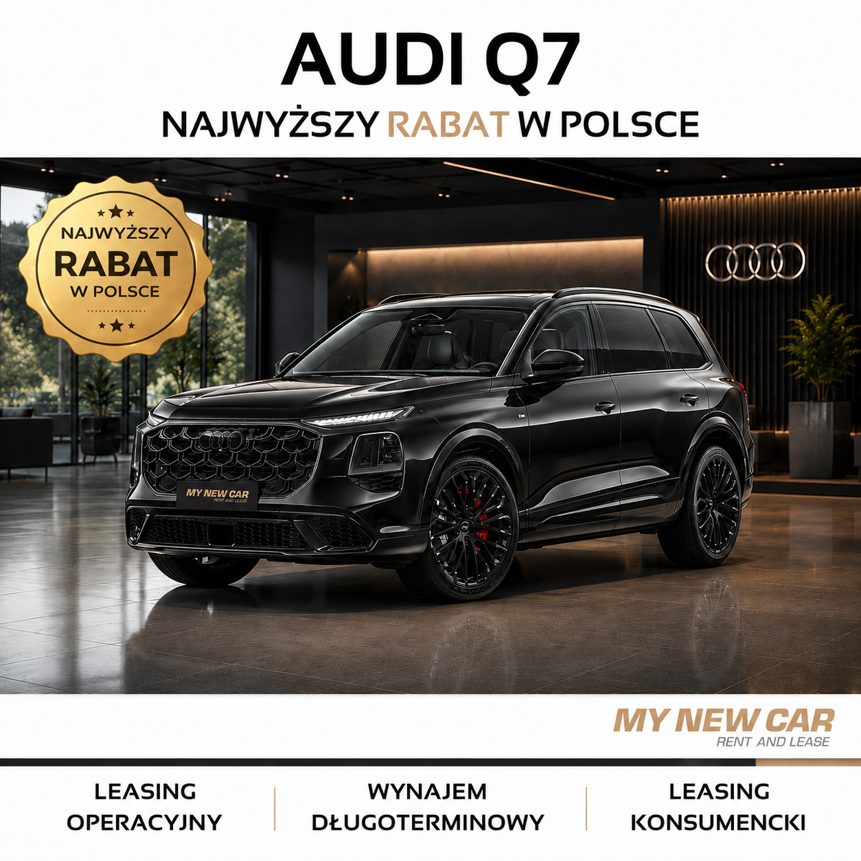 My New Car Facebook ad: Skontaktuj się z nami