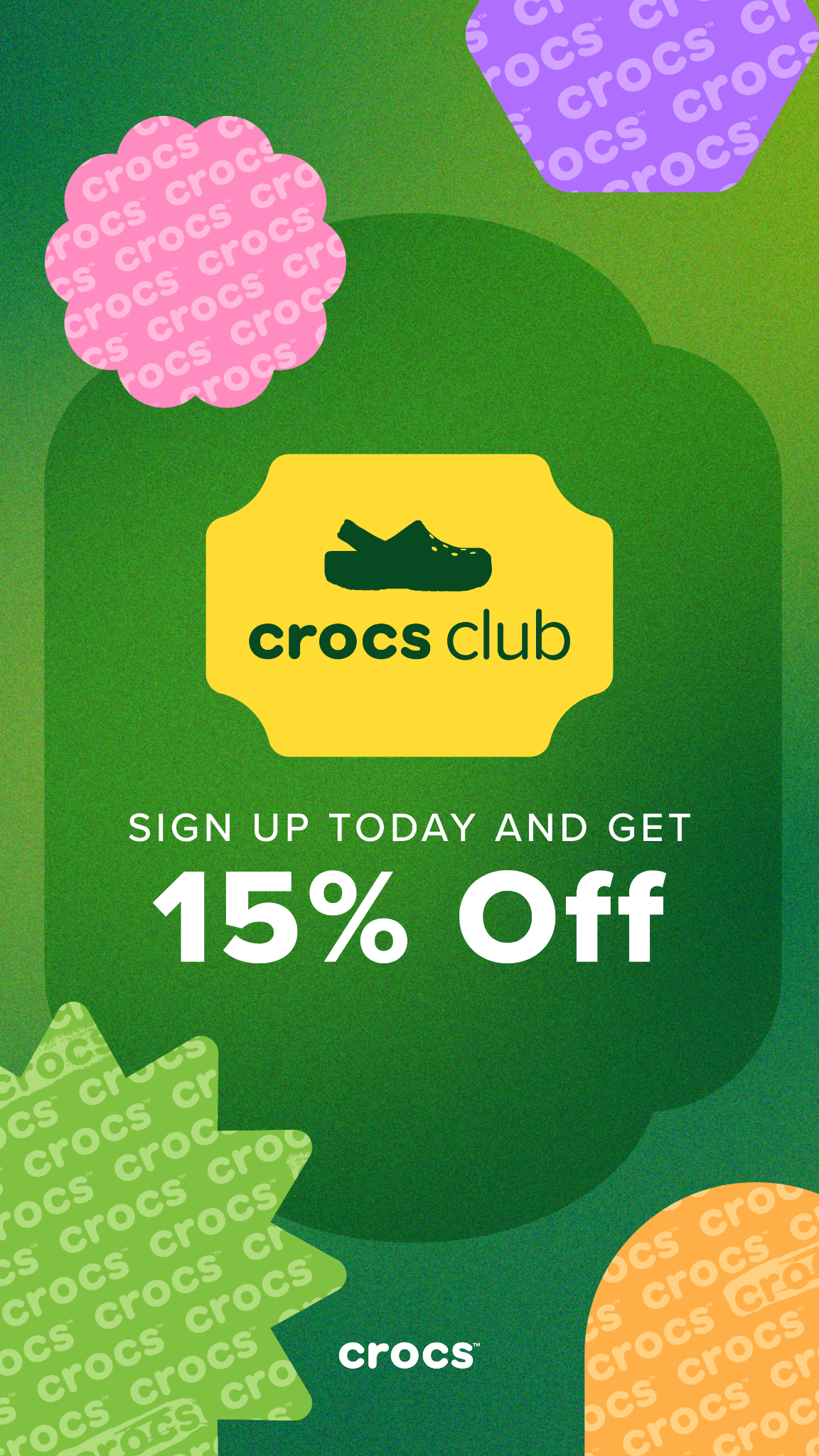 Crocs Facebook ad