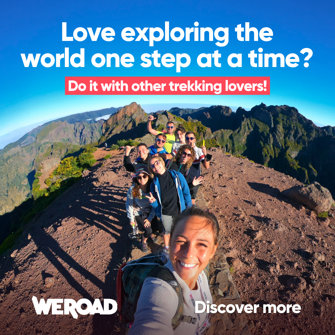 WeRoad Travel Facebook ad
