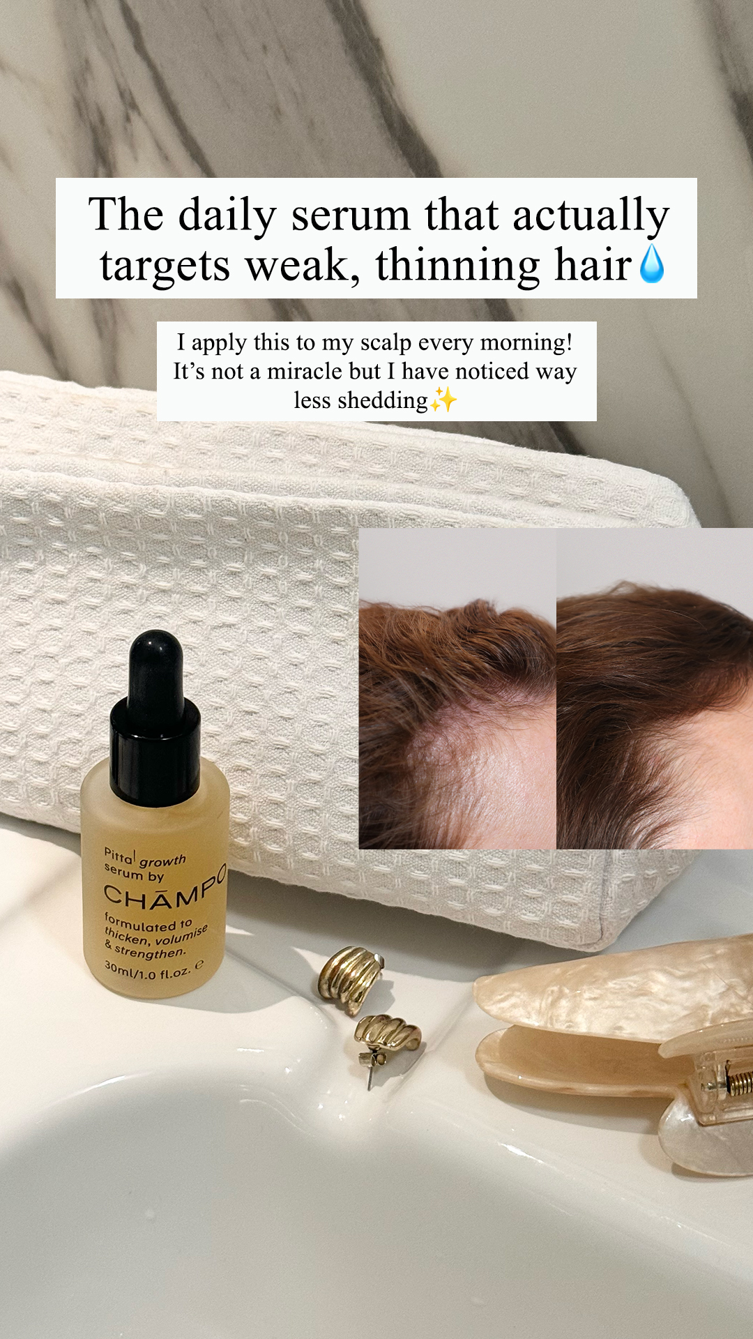 Chāmpo Haircare Facebook ad
