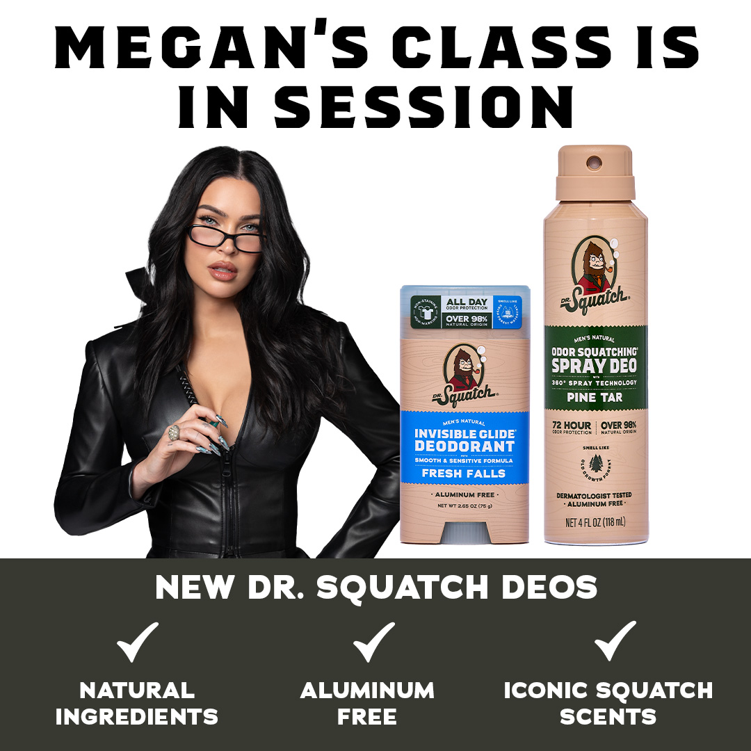 Dr. Squatch Facebook ad