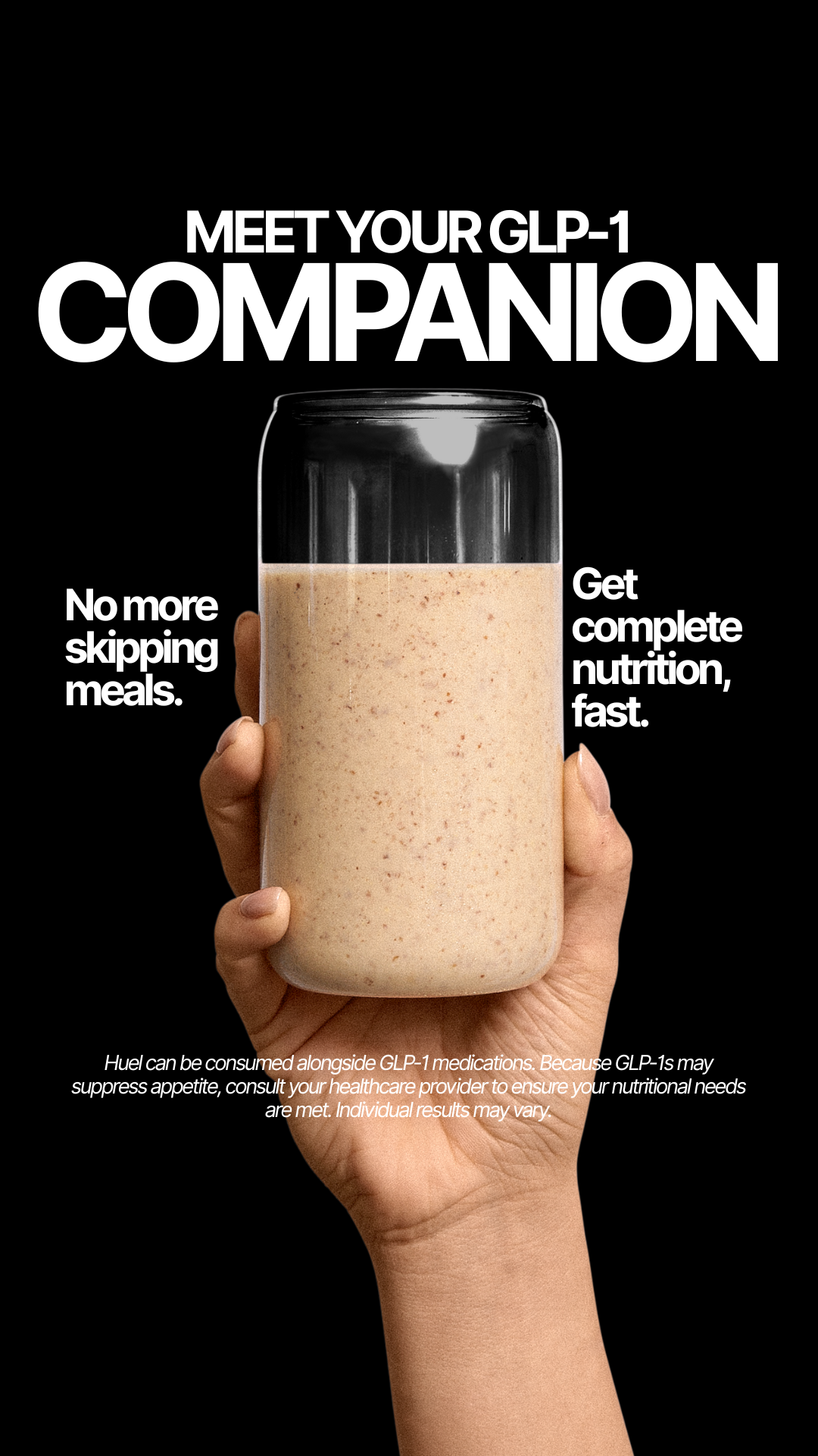 Huel Facebook ad