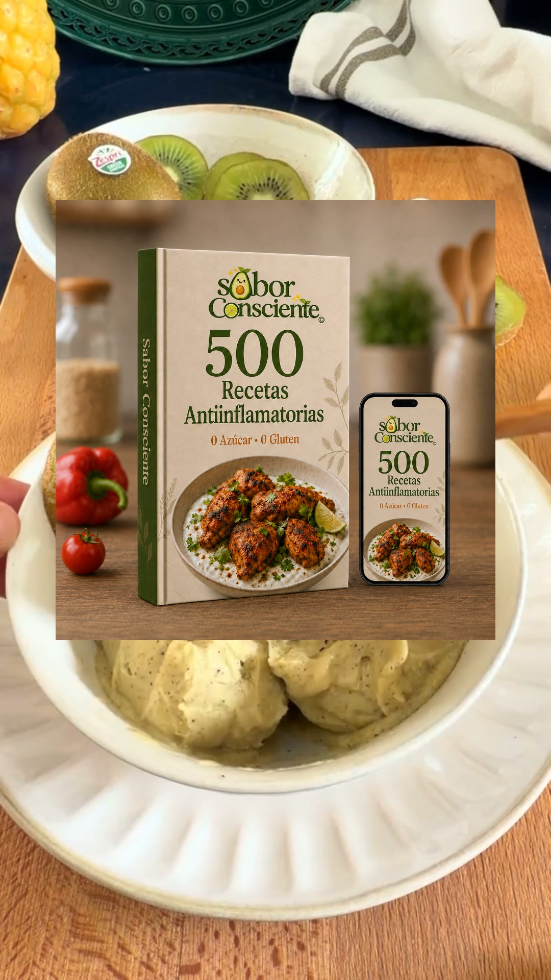 Sabor Consciente Recetas Facebook ad: OFERTA HOY 50% OFF