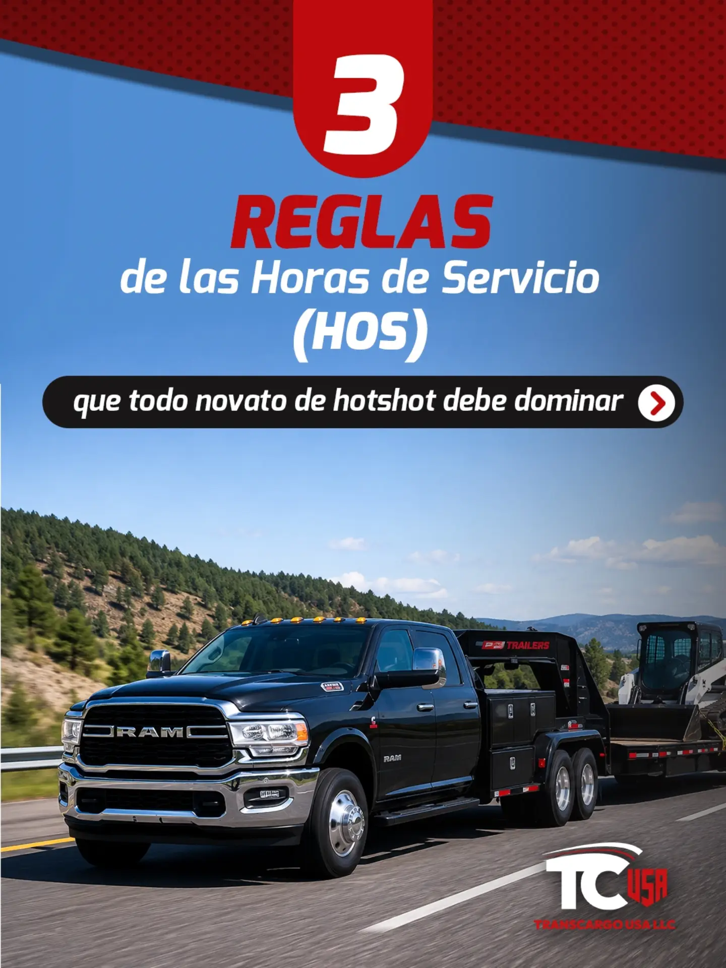 Transcargo USA Facebook ad: ¿Sabes cuántas horas te quedan hoy para operar…