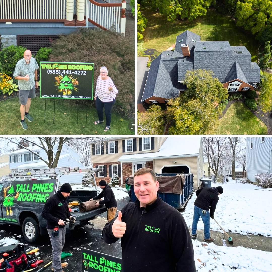Tall Pines Roofing Inc. Facebook ad