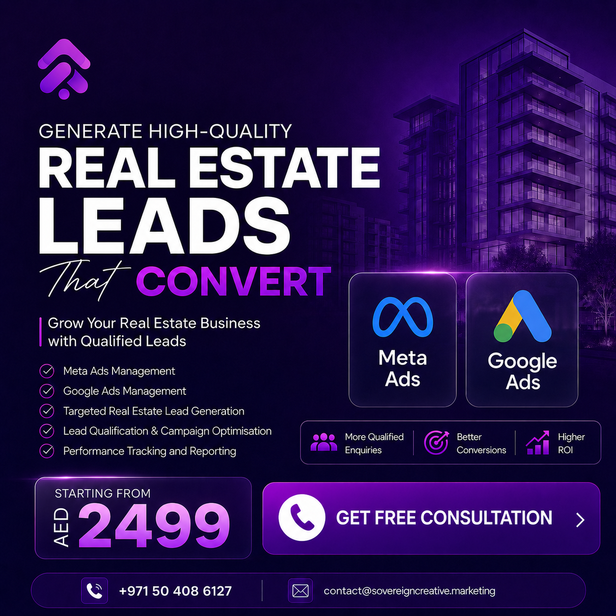 Sovereign Creatives Facebook ad