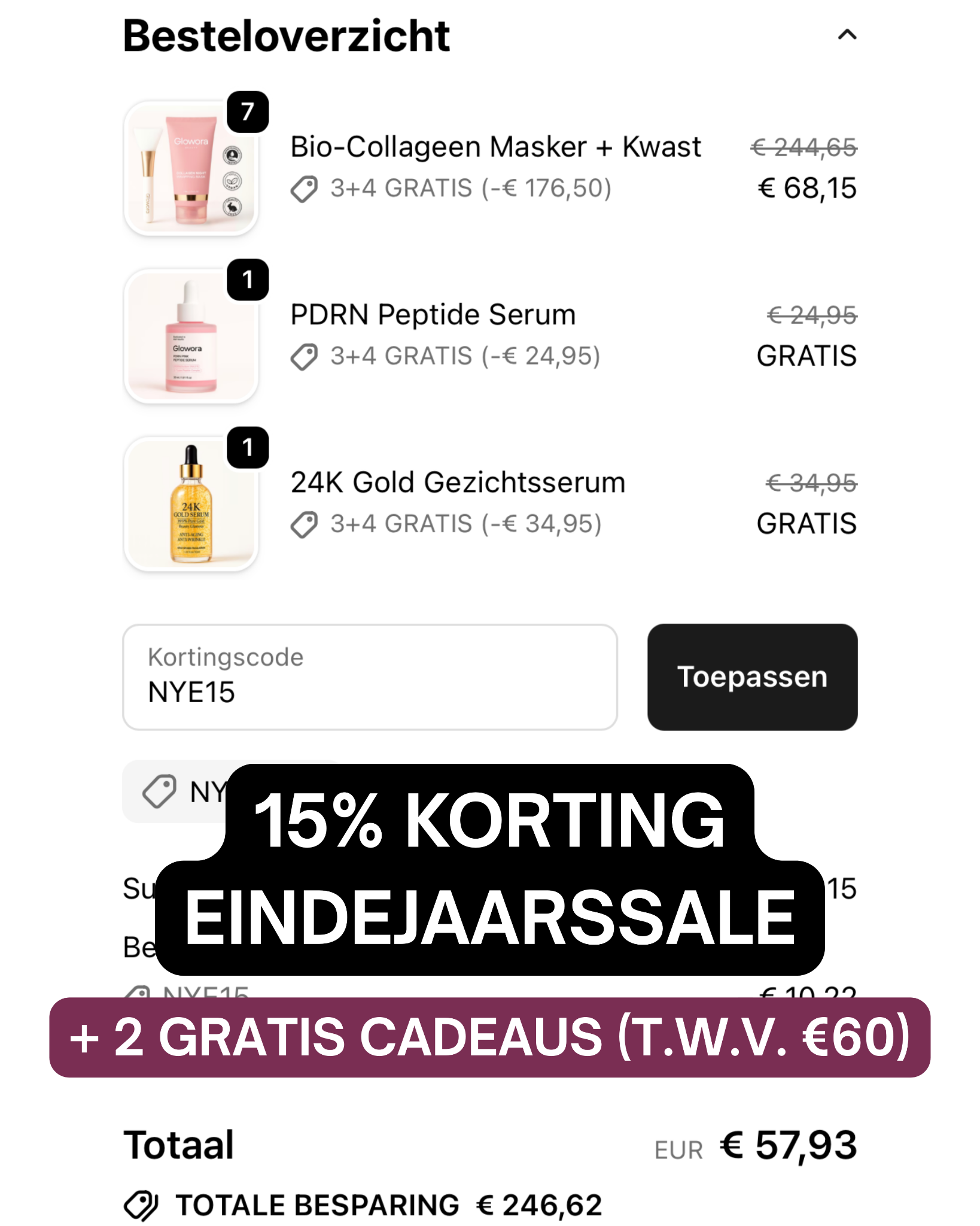 Glowora Facebook ad