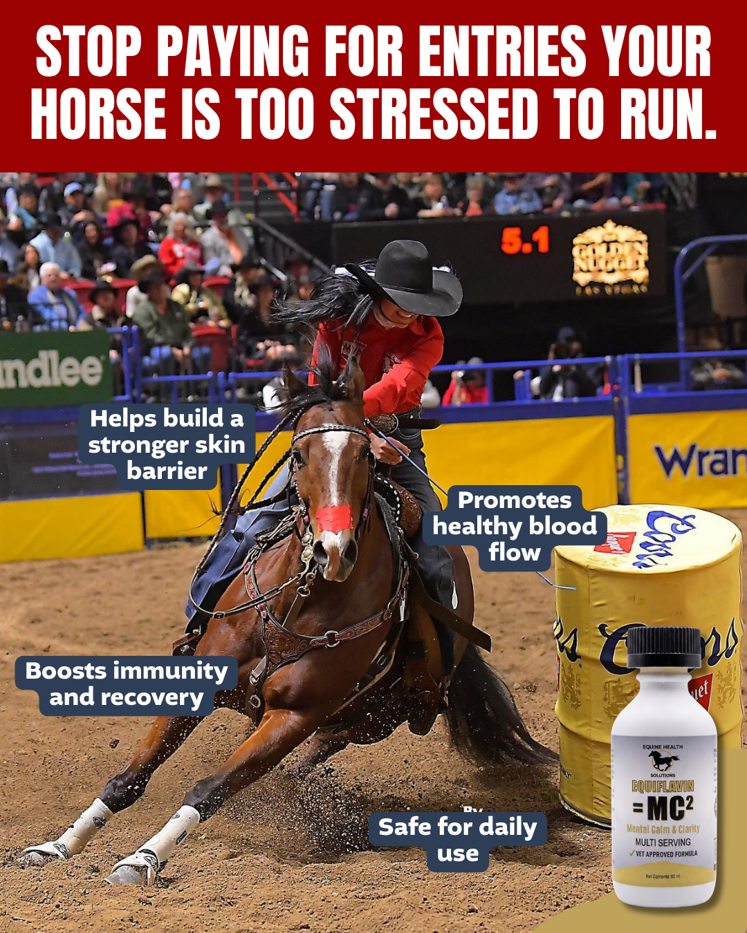 Equine Health Solutions Facebook ad