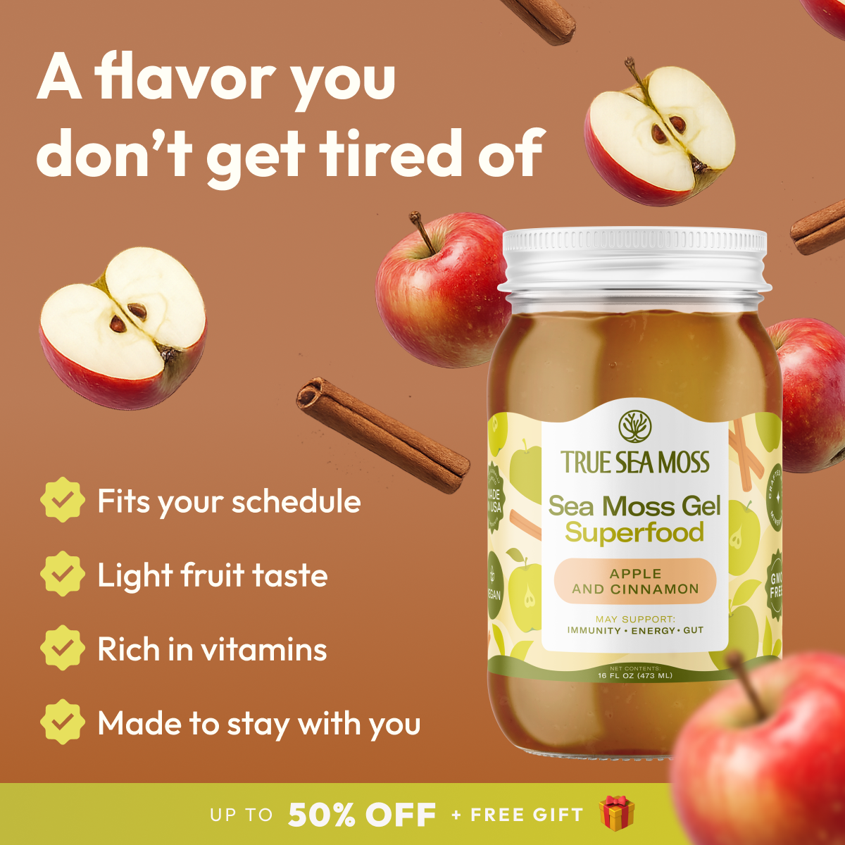 True Sea Moss Health Facebook ad