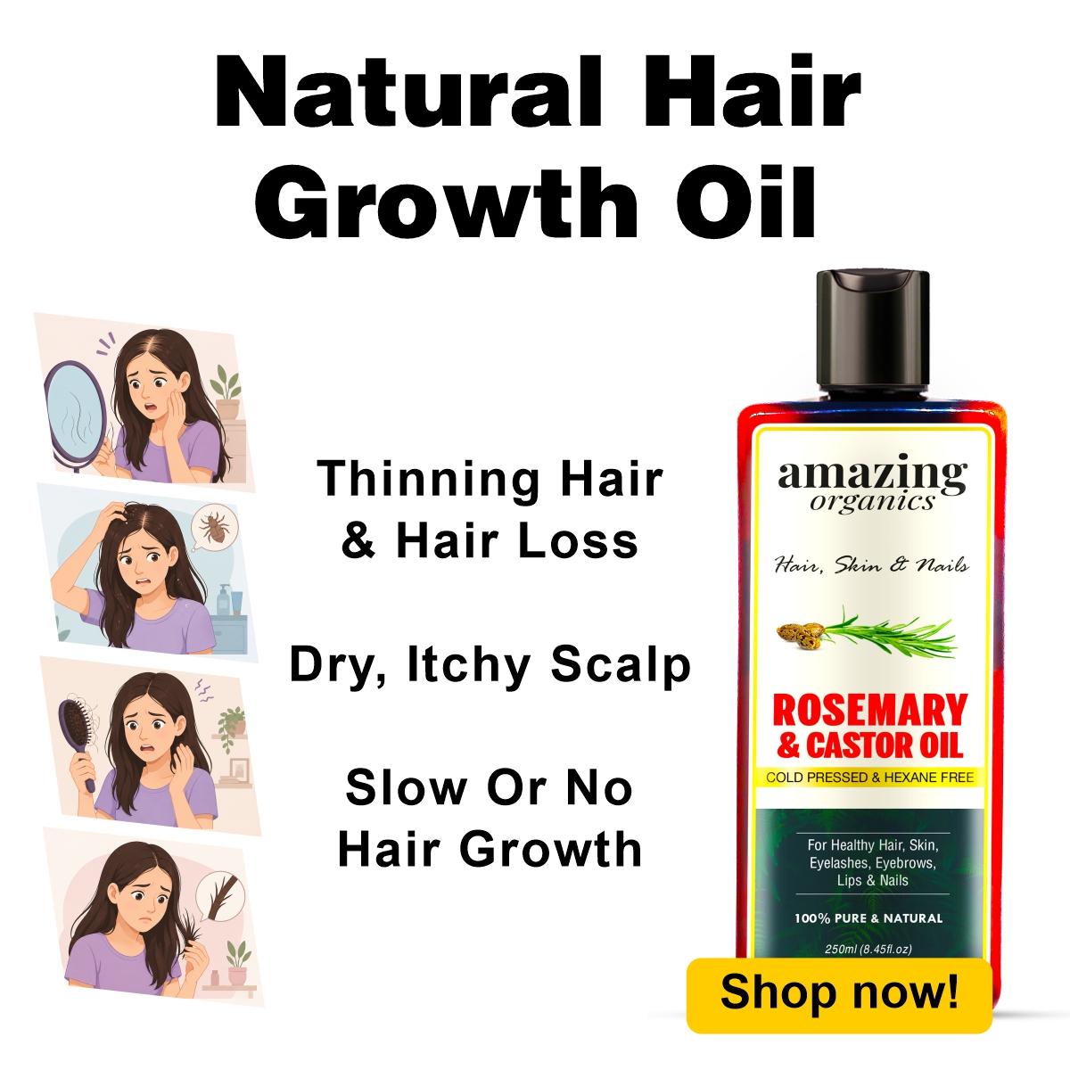 Amazing Organics Australia Facebook ad