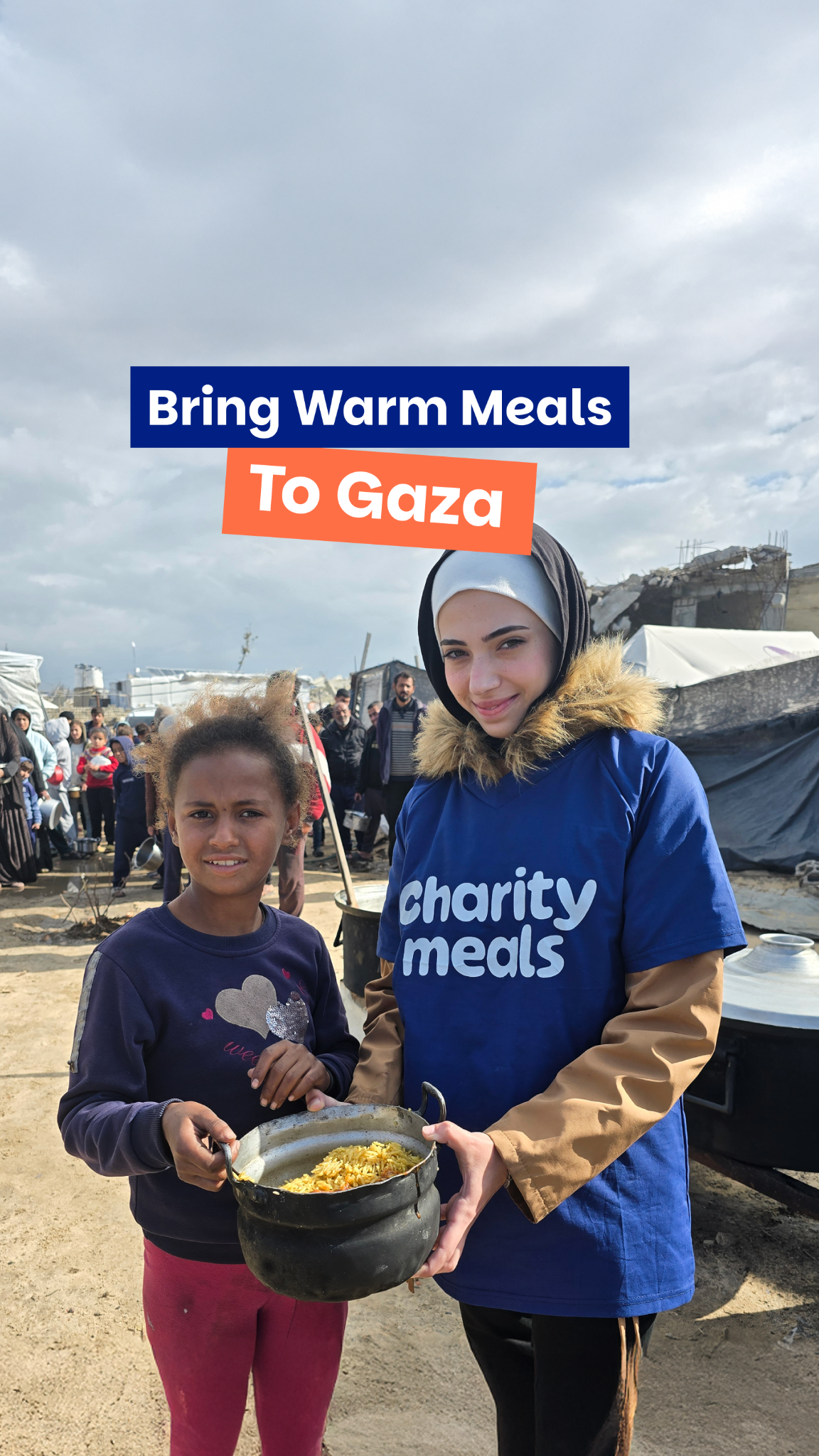 Charity Meals Facebook ad