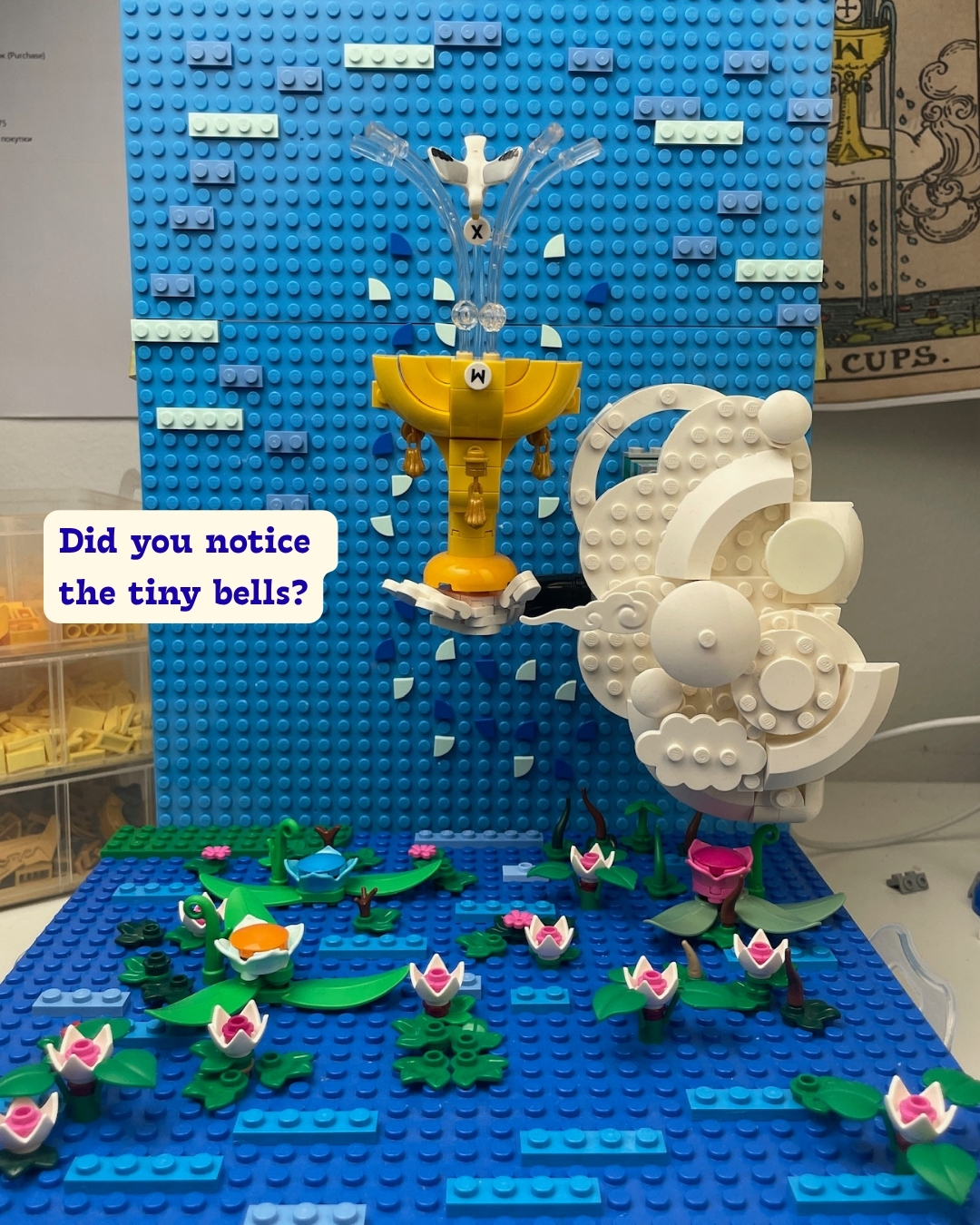 Bricks of Fate Facebook ad: We thought they were drops of water.