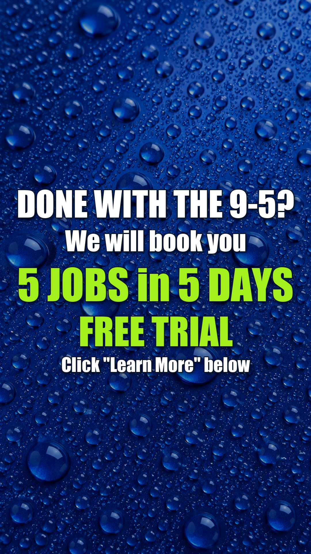 Rocket Detailer Facebook ad: For detailers who are done with the 9-5…