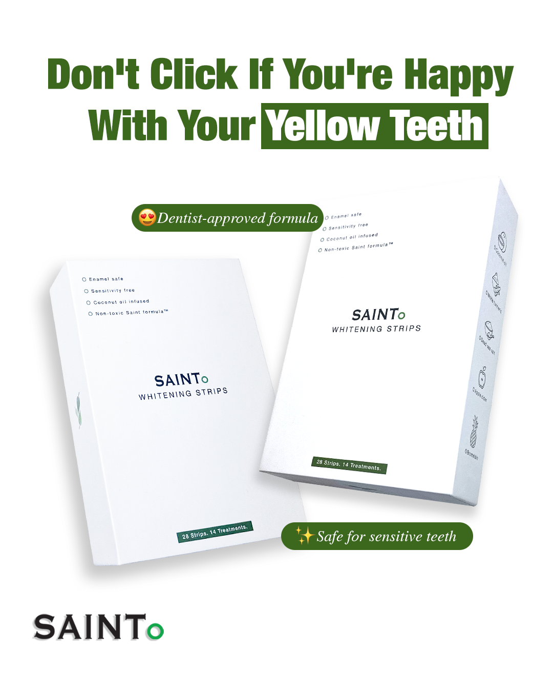 Saint Oral Health Facebook ad from Apr 26, 2025