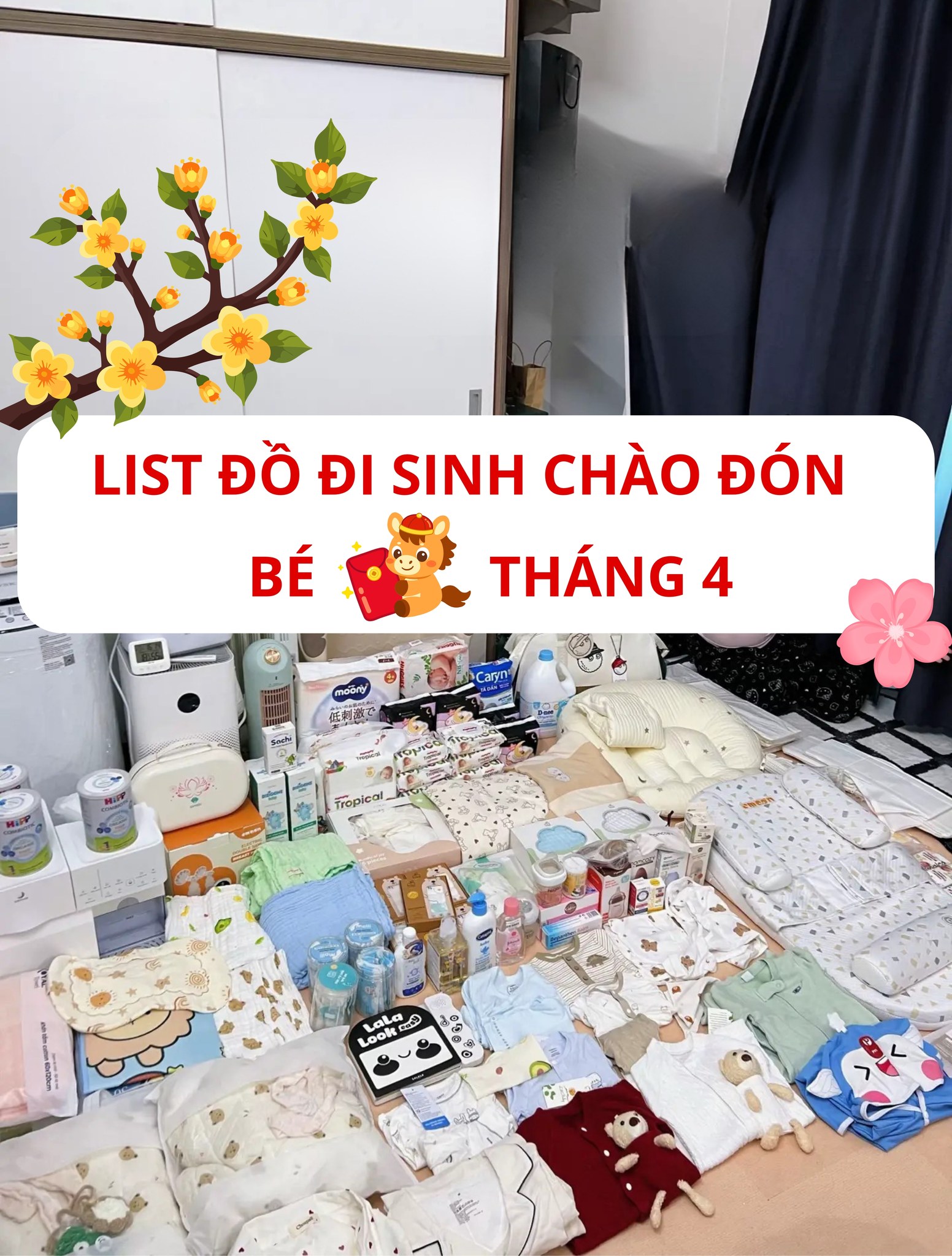 Abubu Bé yêu Facebook ad: GỢI Ý sắm đồ đi sinh chào đón…
