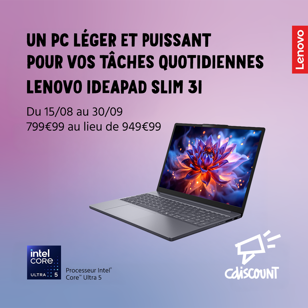 Cdiscount Facebook ad