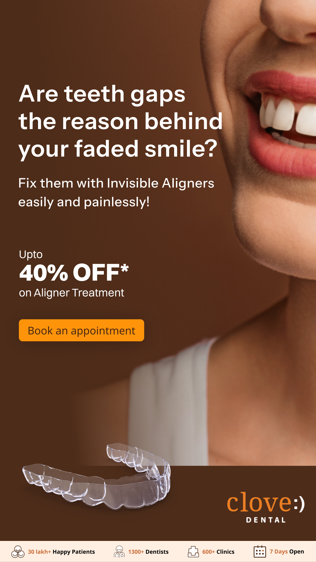 Clove Dental Facebook ad