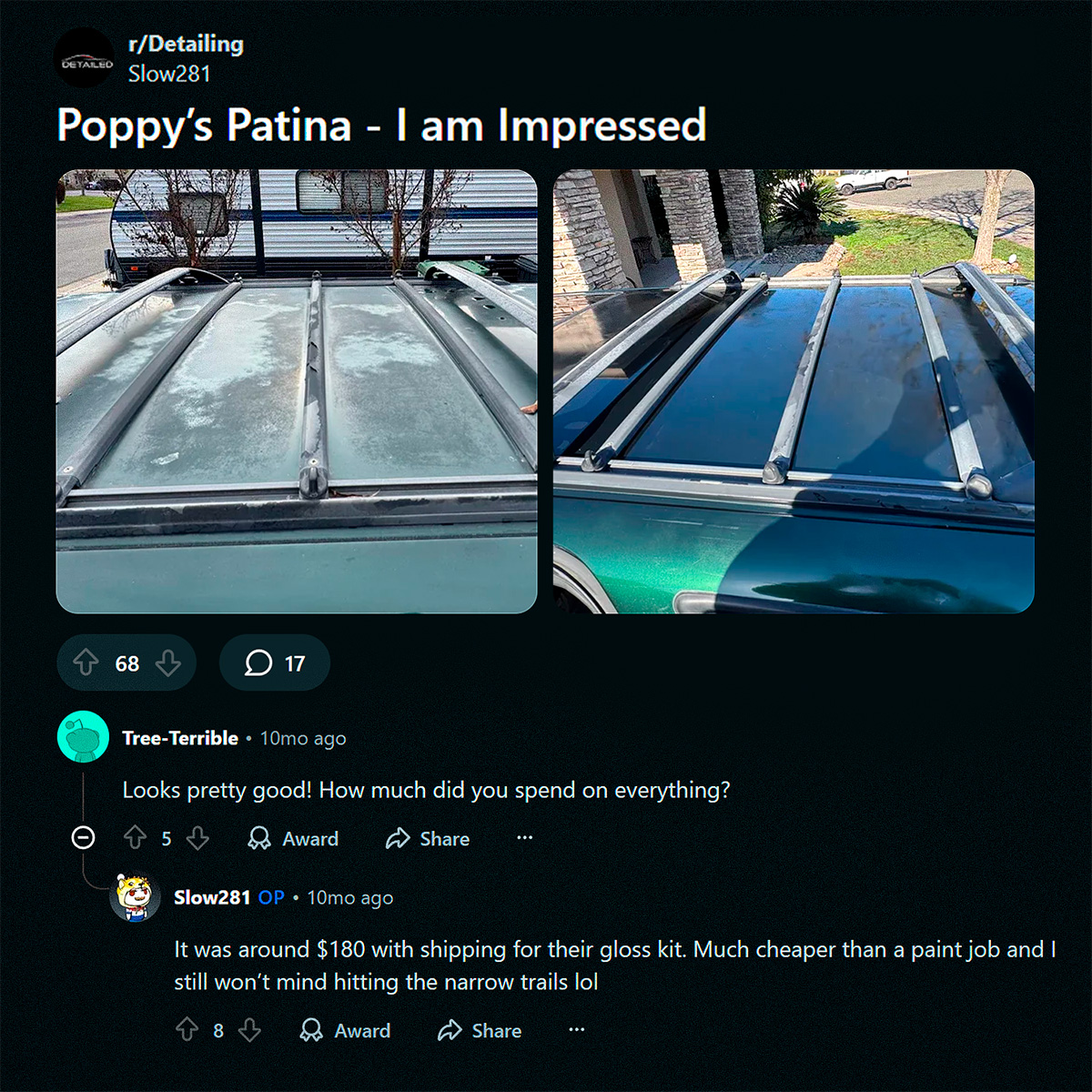 Poppy's Patina Facebook ad