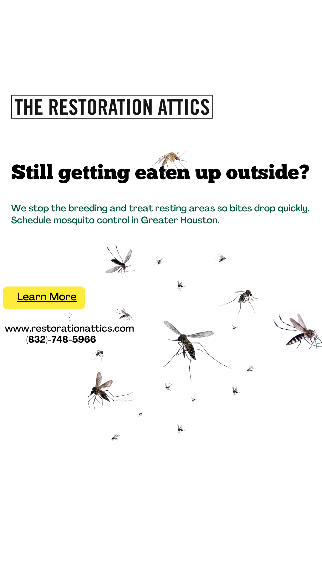 The Restoration Attics Facebook ad from Sep 13, 2025