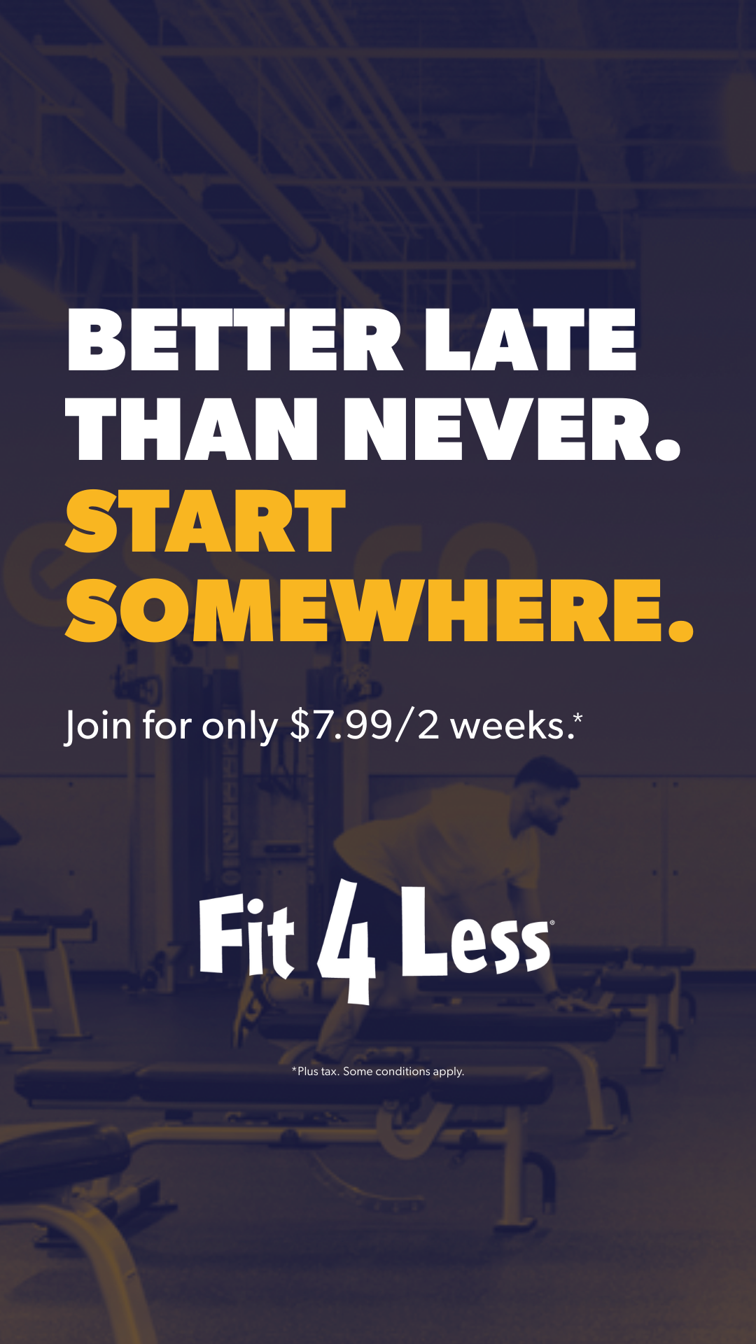 Fit4Less Canada Facebook ad from Feb 7, 2026