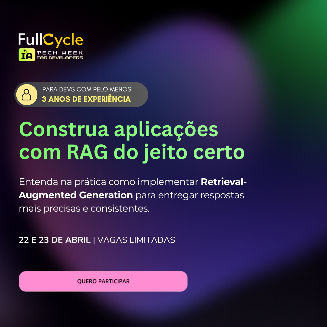 Full Cycle Facebook ad: Exclusivo para Devs Sêniors!