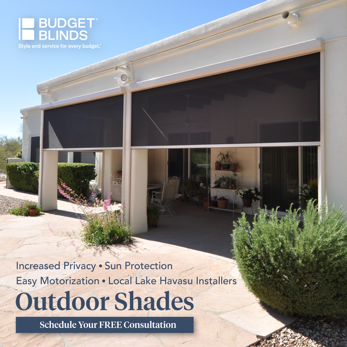 Budget Blinds of Lake Havasu-Kingman Facebook ad