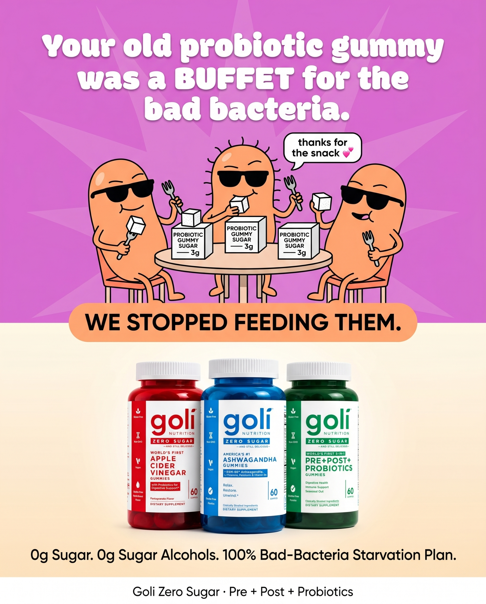 Goli Facebook ad