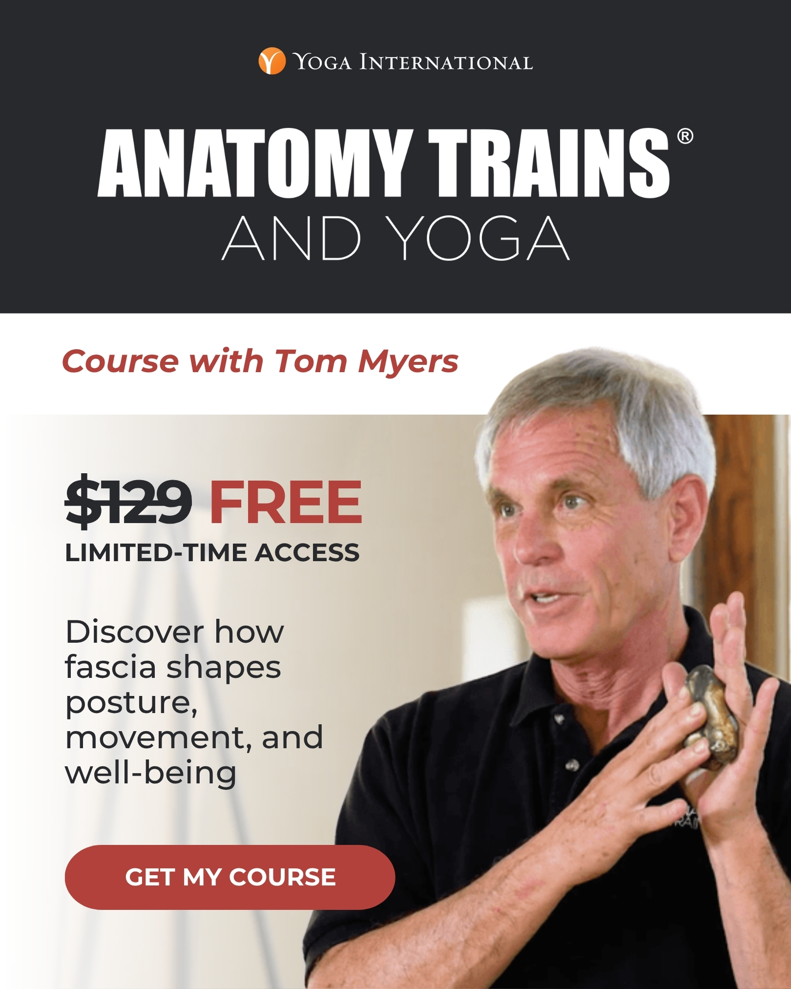 Yoga International Facebook ad