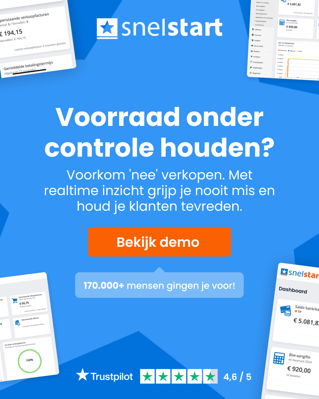 SnelStart Facebook ad