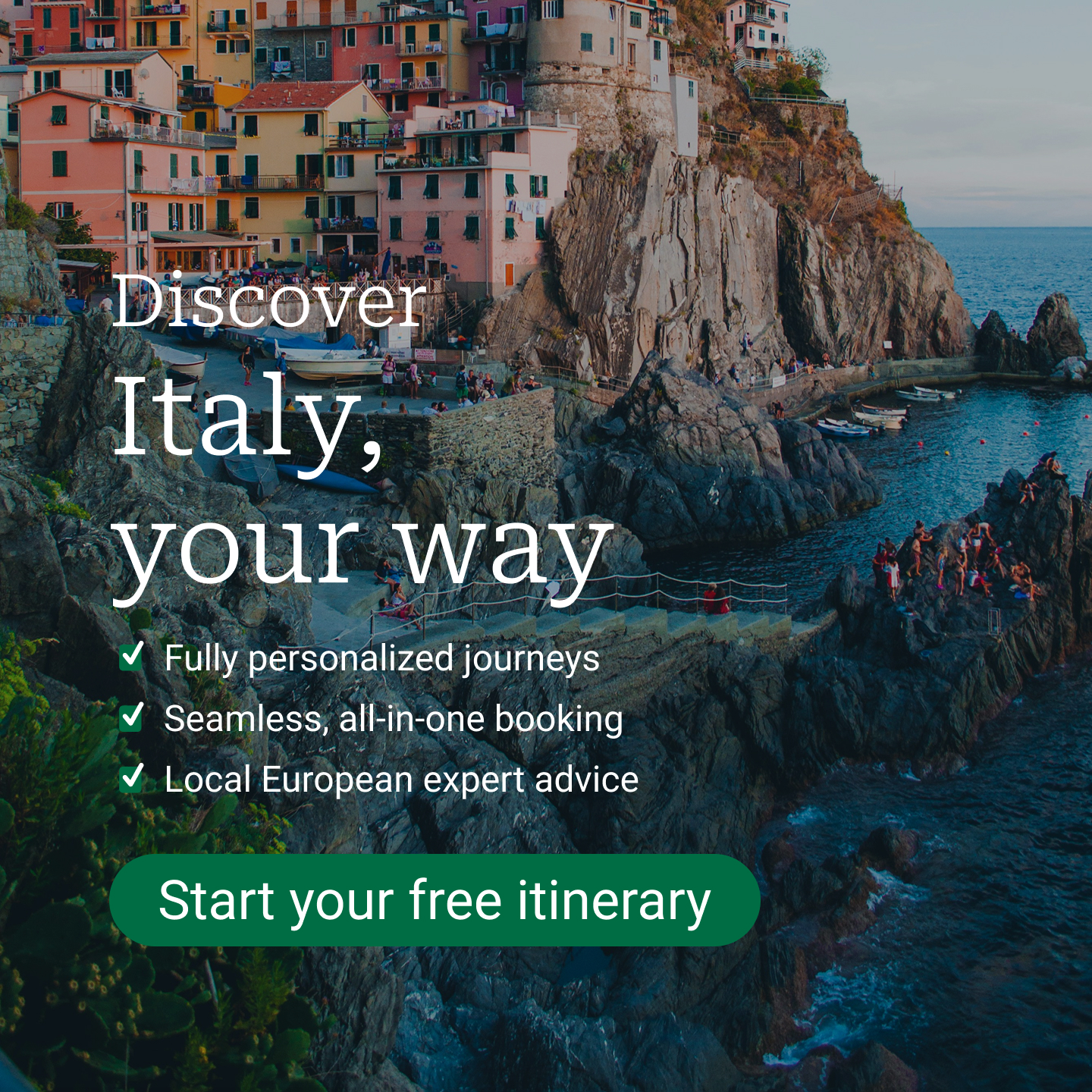 Tourlane Facebook ad