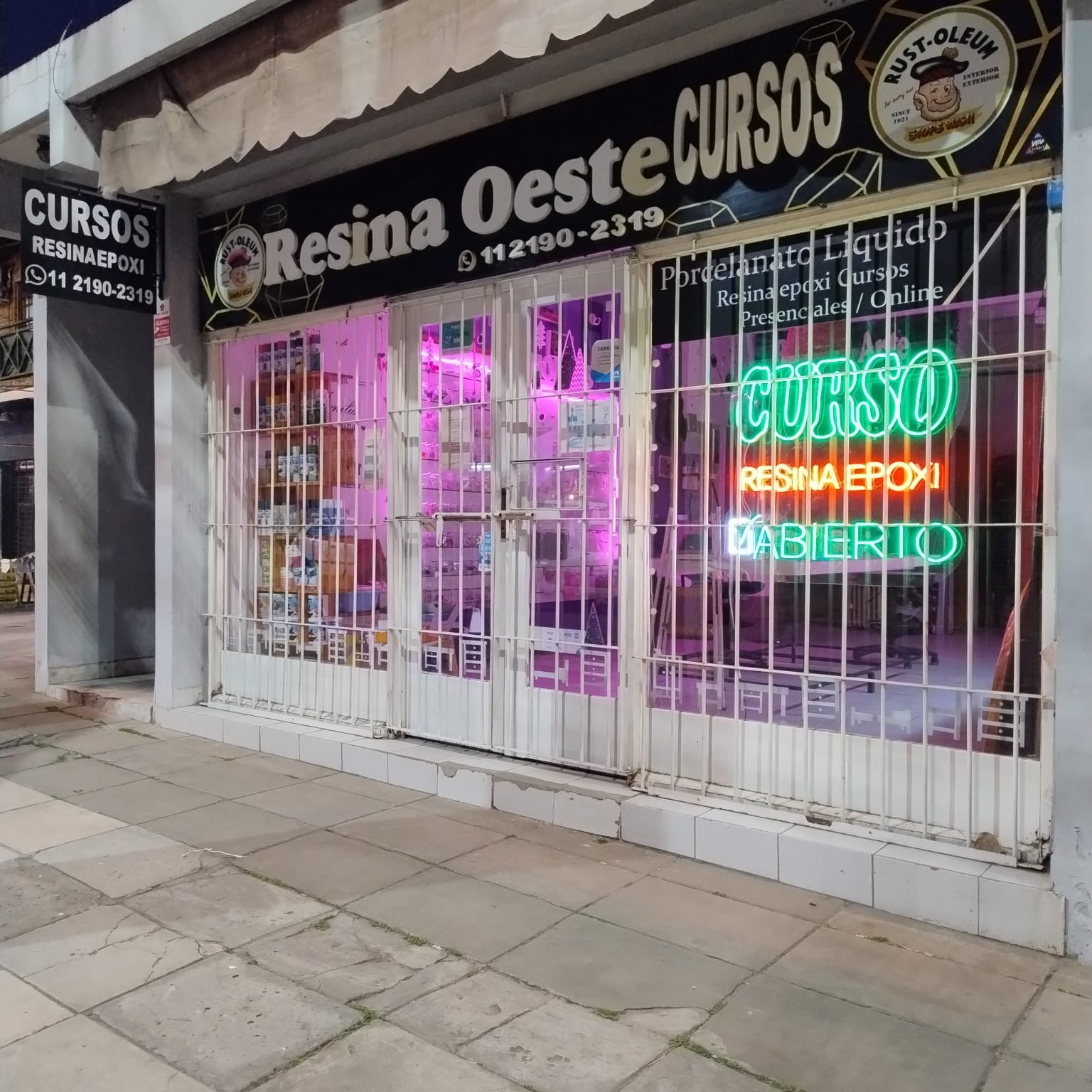 Resina Epoxy Oeste Facebook ad from Jul 28, 2025