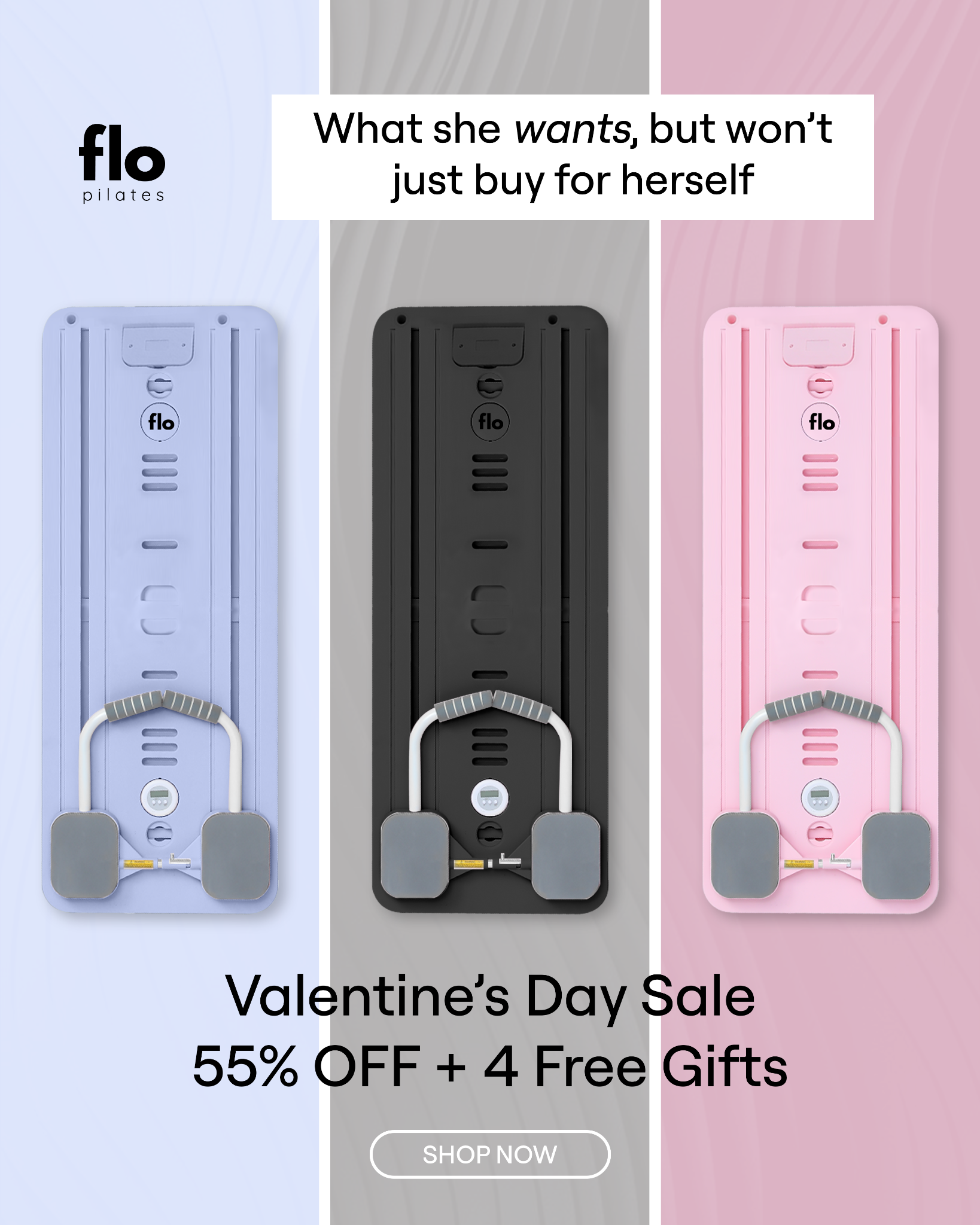 Flo Pilates Facebook ad