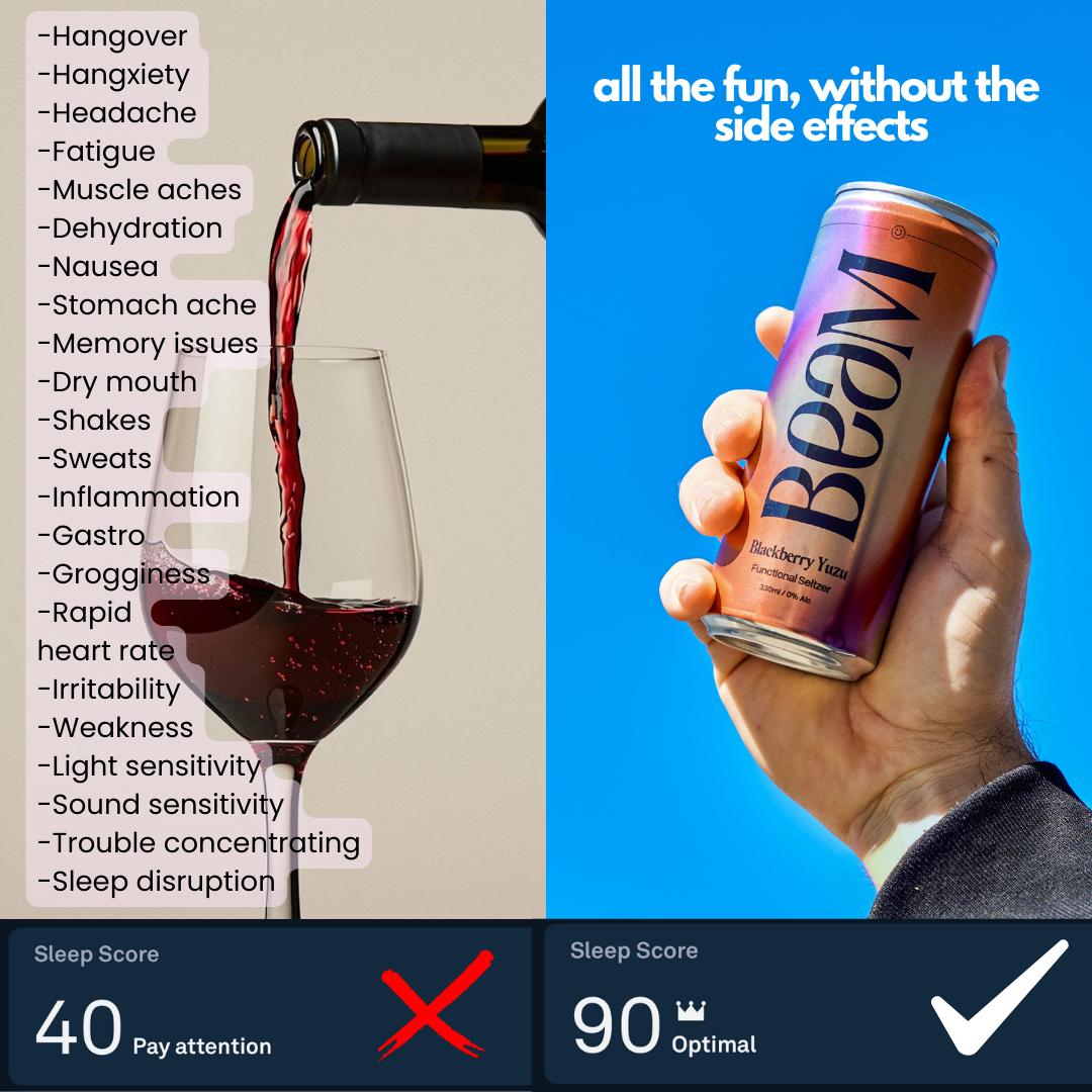 Drink Beam Facebook ad from Feb 27, 2026