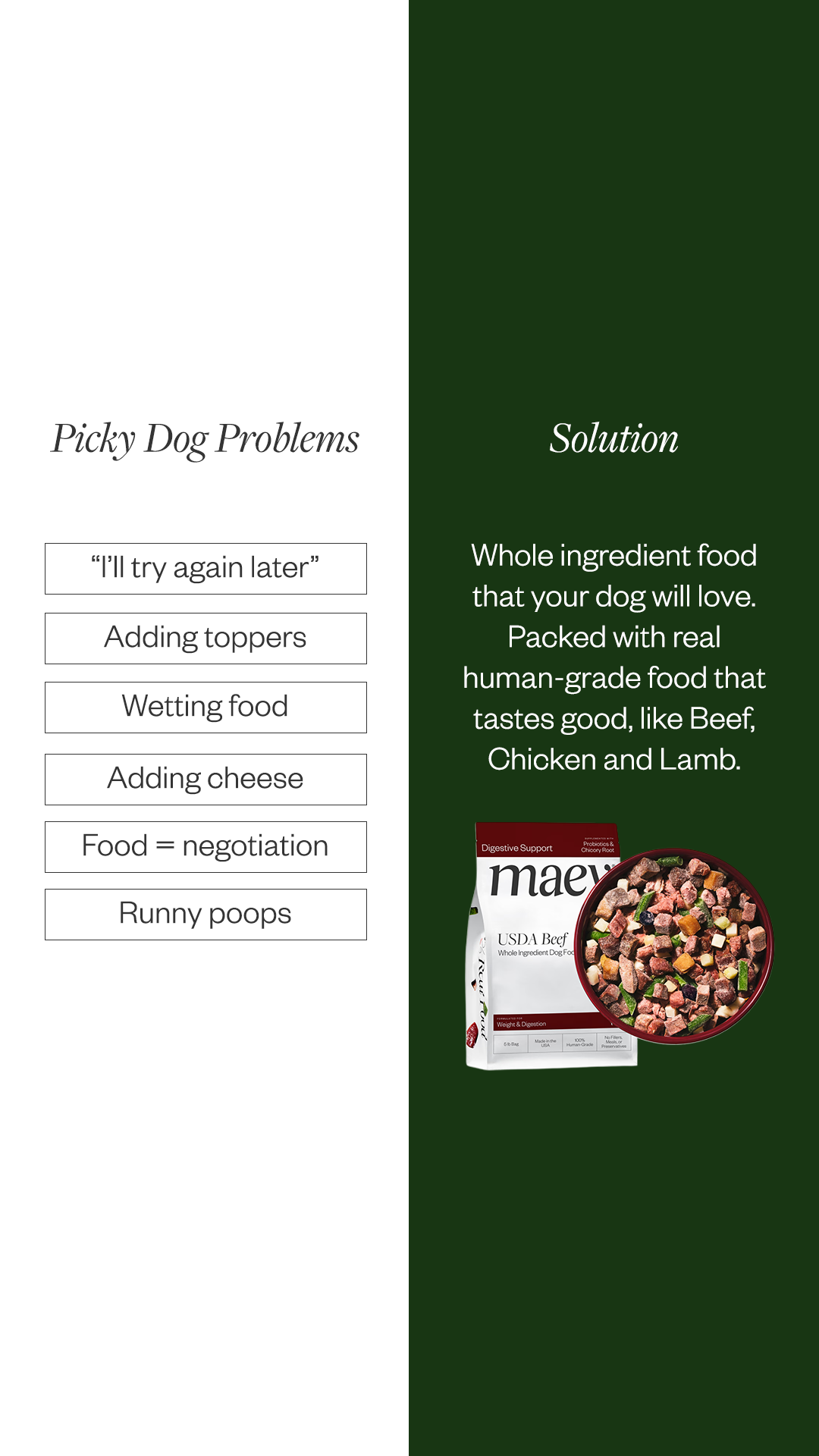 Maev Facebook ad