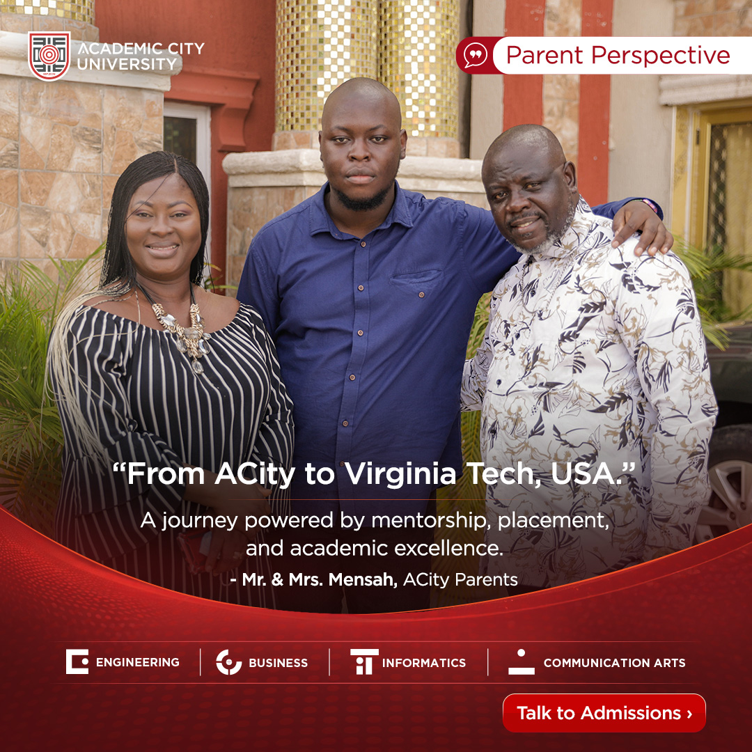 Academic City University Facebook ad