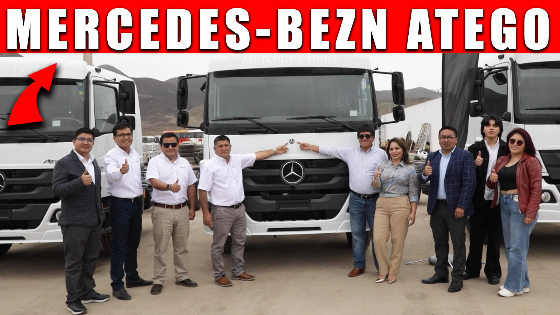 AutoMundo Perรบ Facebook ad: 10 camiones MERCEDES-BENZ ATEGO a 'Transportes Yavel' |โฆ