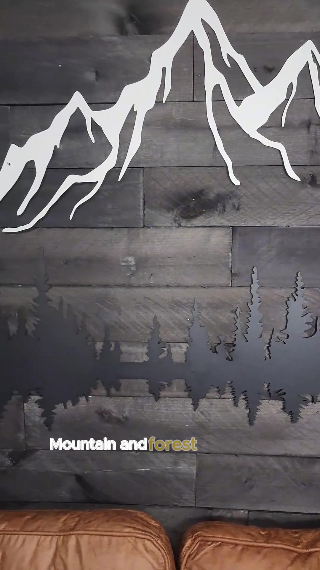 Grandmix Facebook ad: Laser-cut steel mountains, from $75