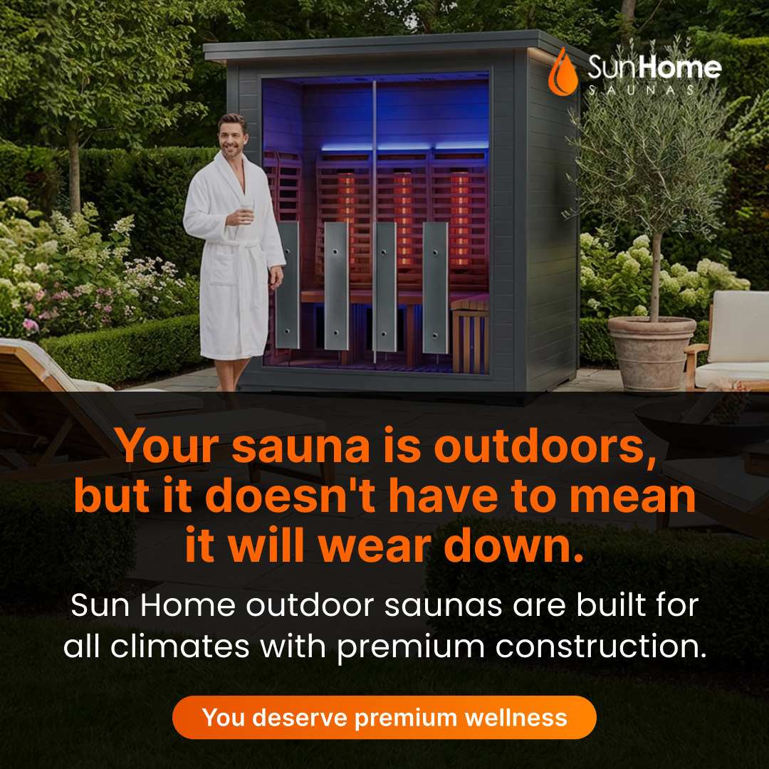 Sun Home Saunas Facebook ad