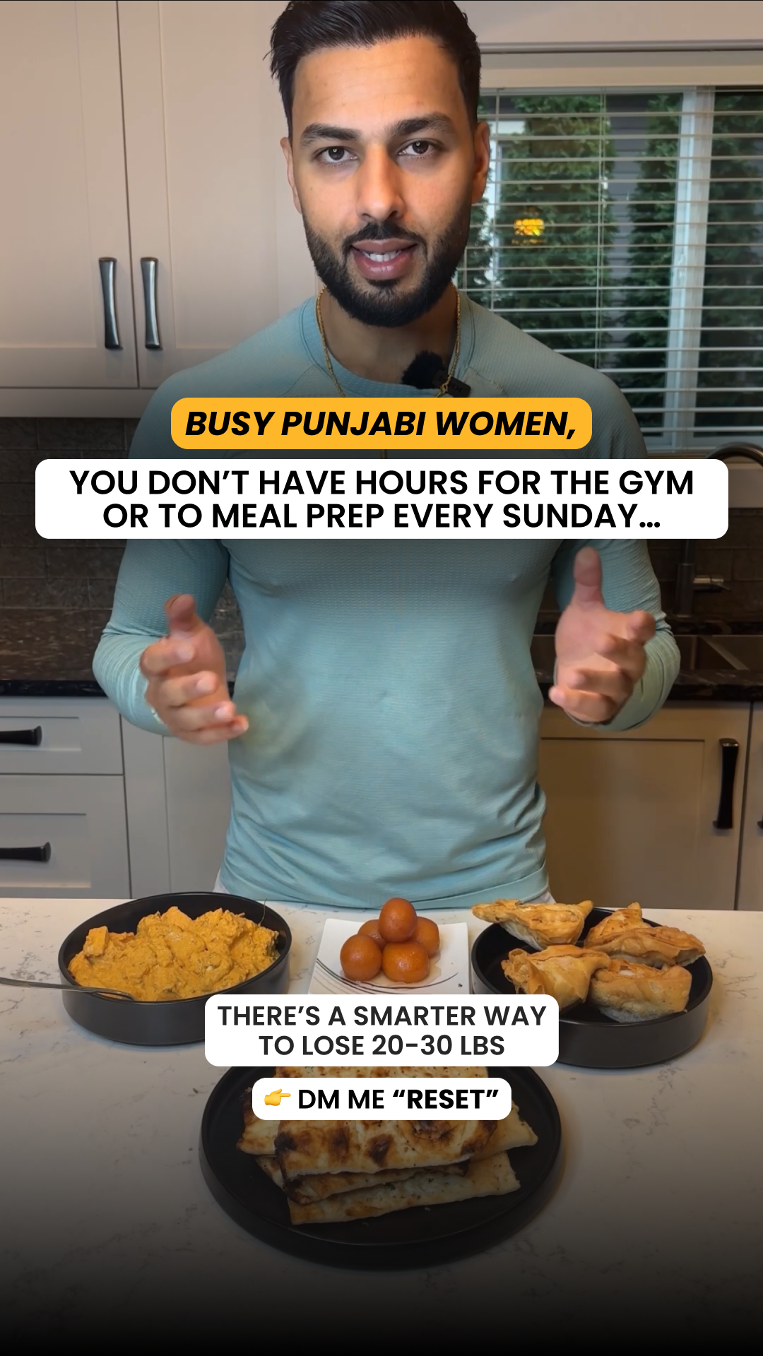 Arshbainsfit Facebook ad: Busy Punjabi Women: Lose 20-30 Lbs in 90…