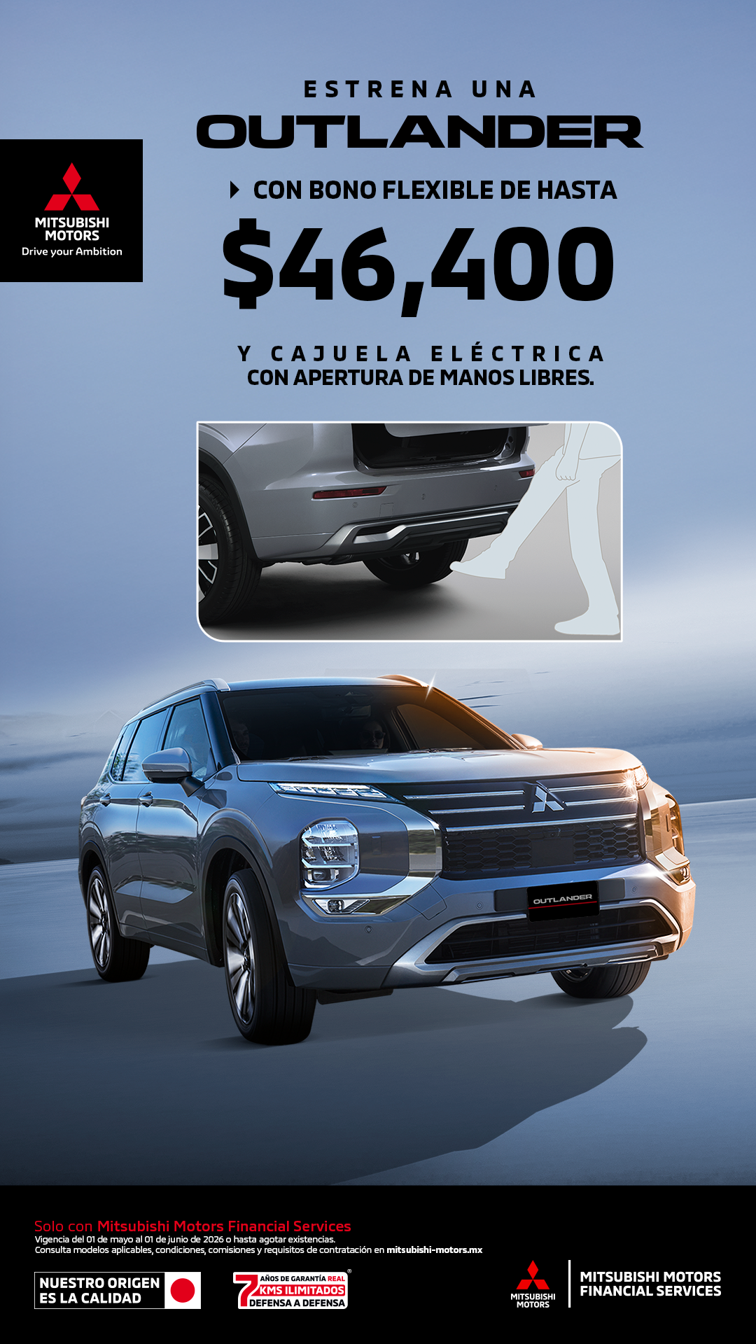 Mitsubishi Motors De México Facebook ad