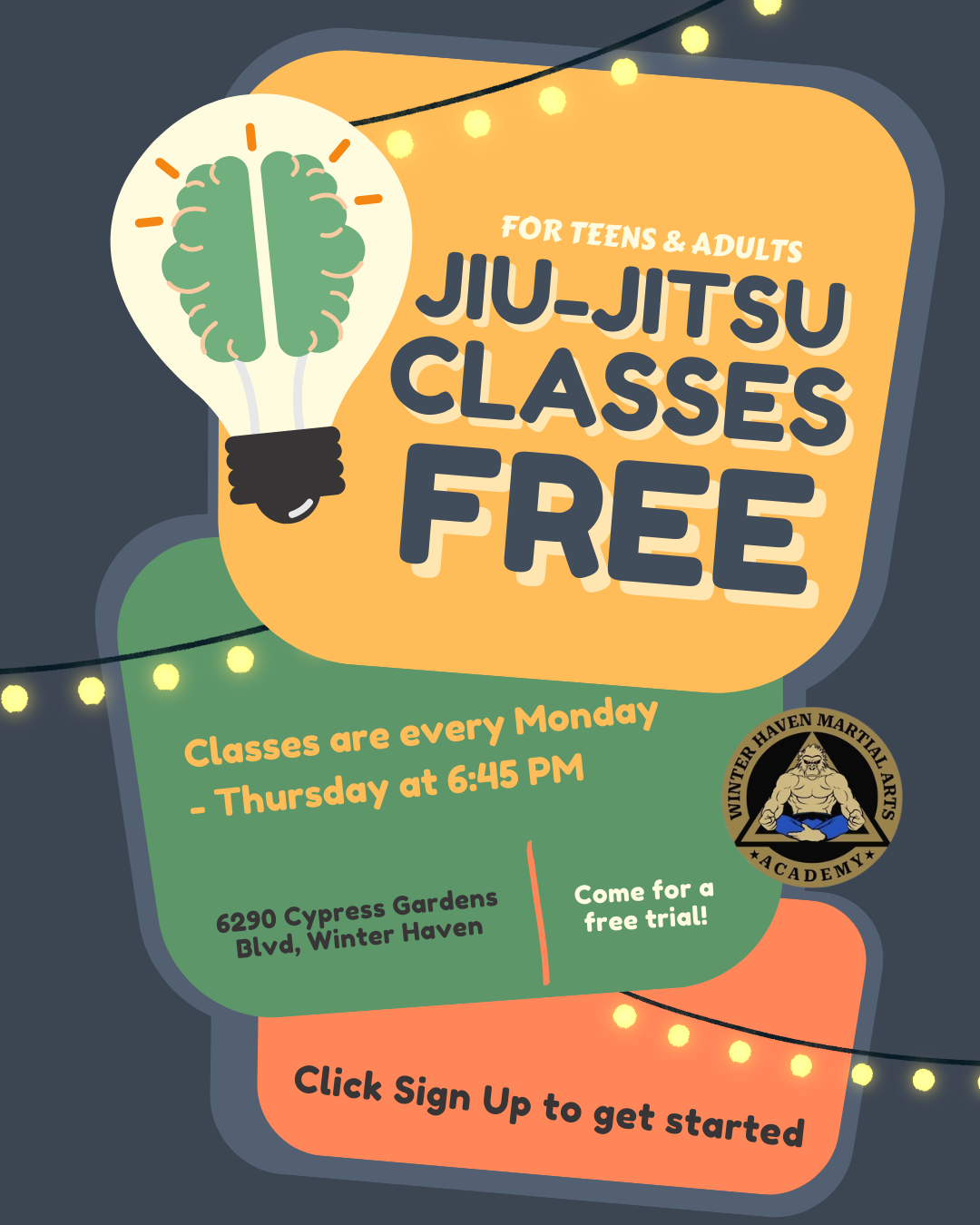 Winter Haven JiuJitsu-Martial Arts Academy Facebook ad