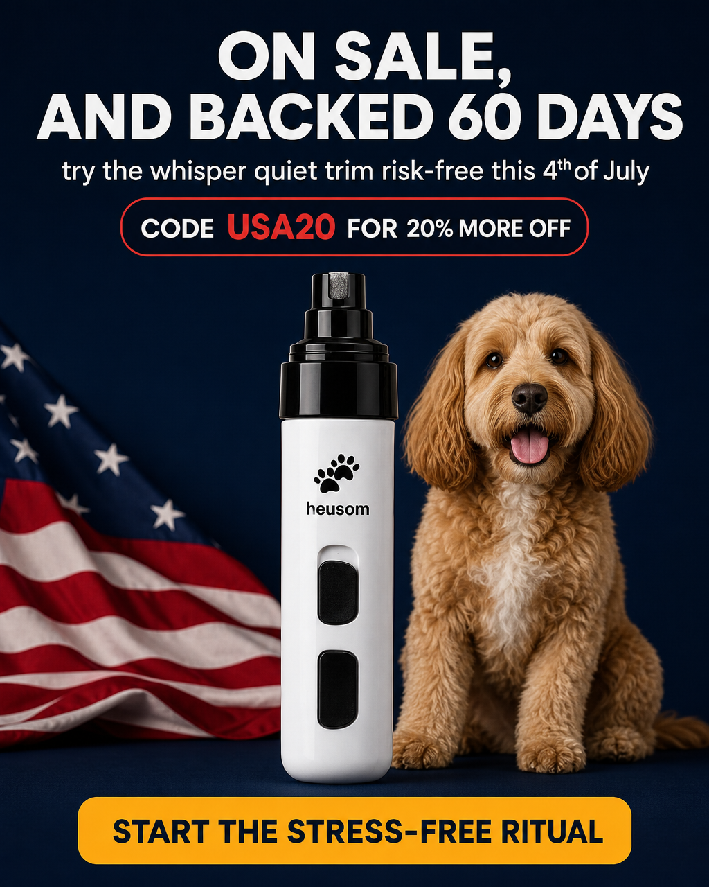 Daily Pet Discounts Facebook ad