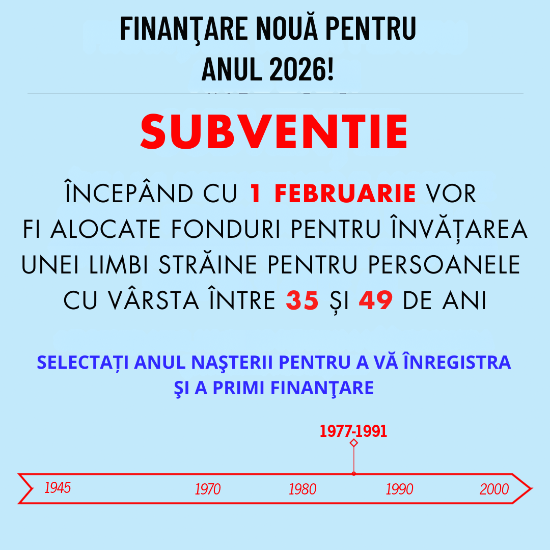 Programe regionale Facebook ad: V-ați născut între 1977-1991?