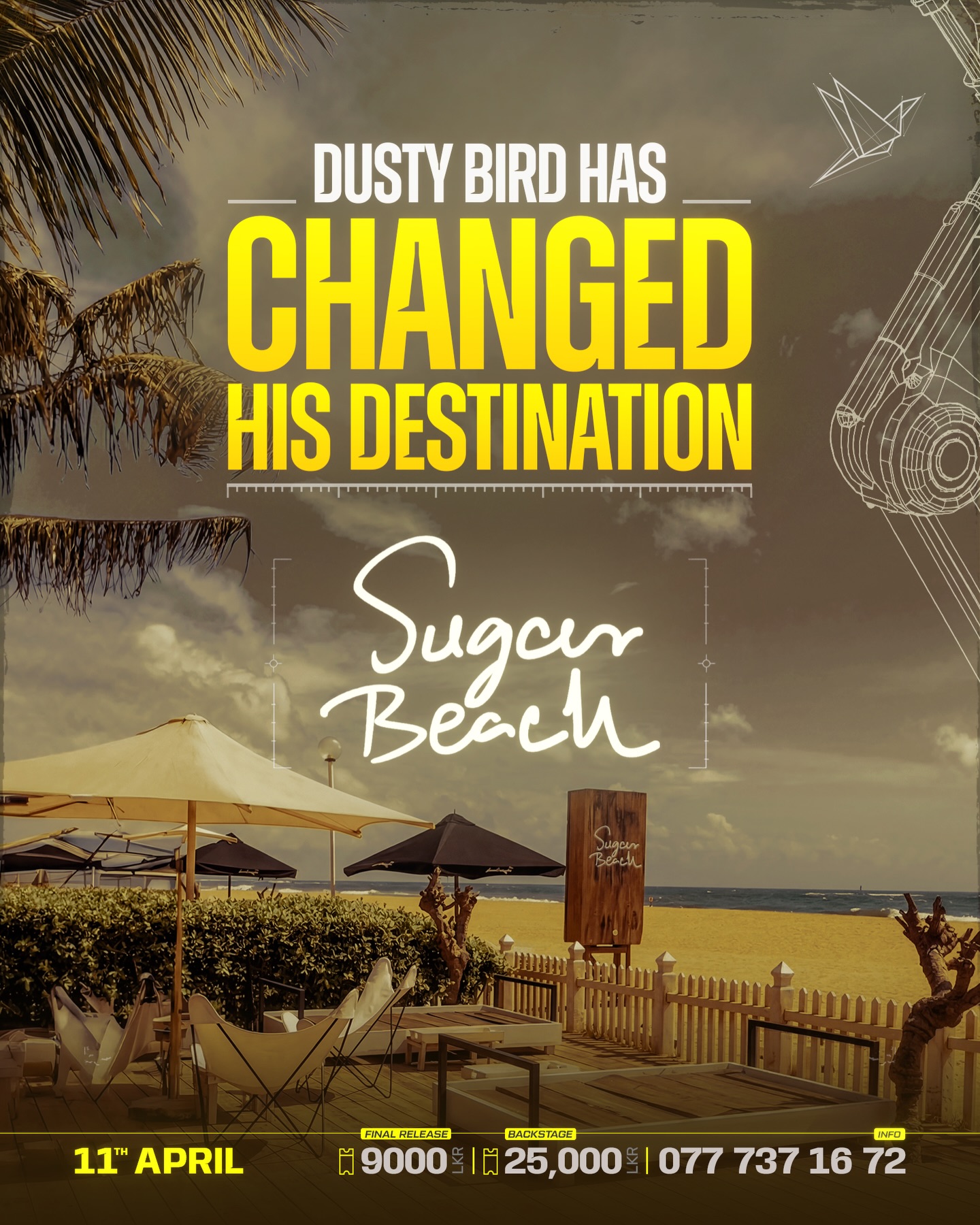 FLYING DUST Facebook ad: TicketsMinistry