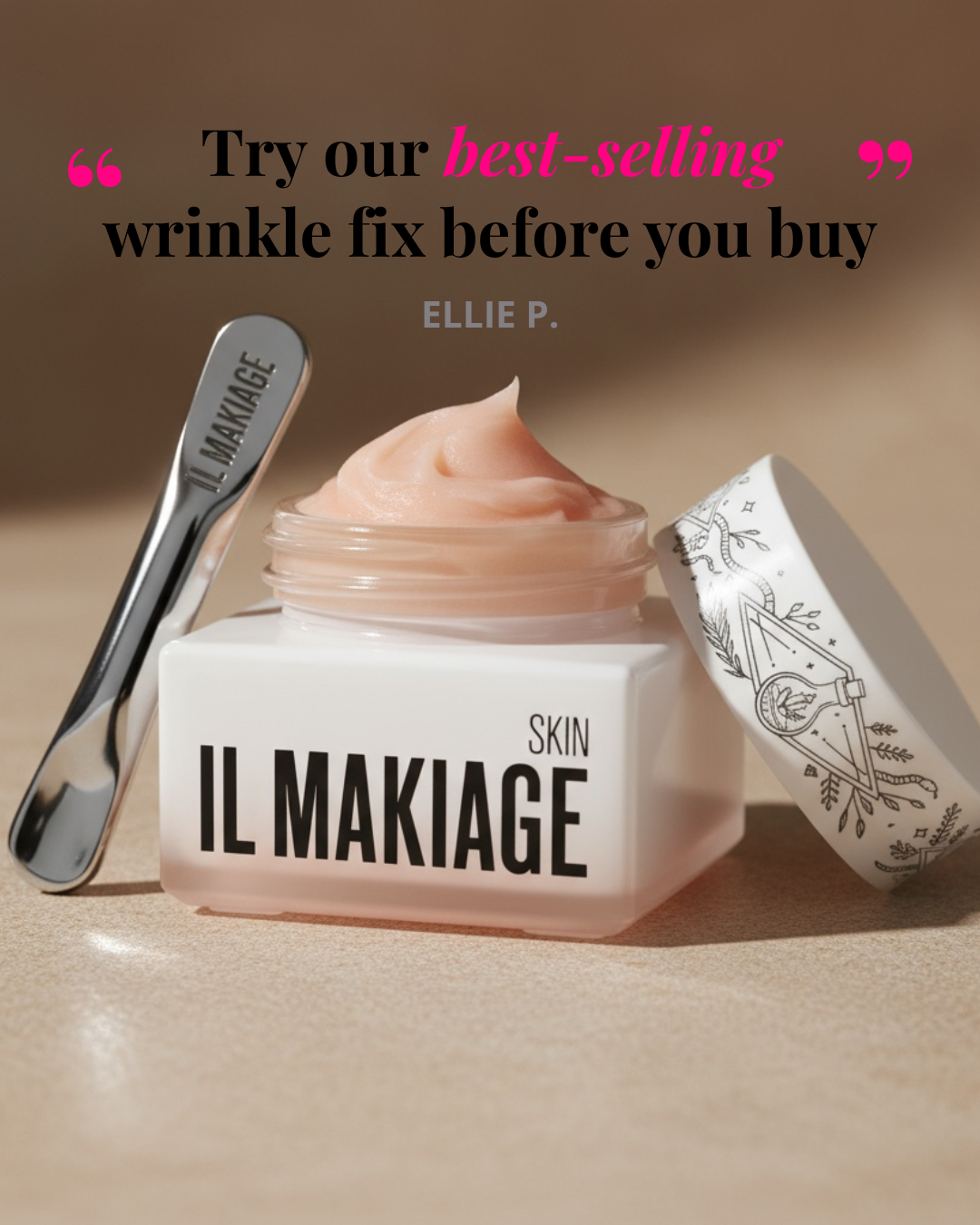 Il Makiage Skin Facebook ad: Try Before You Buy