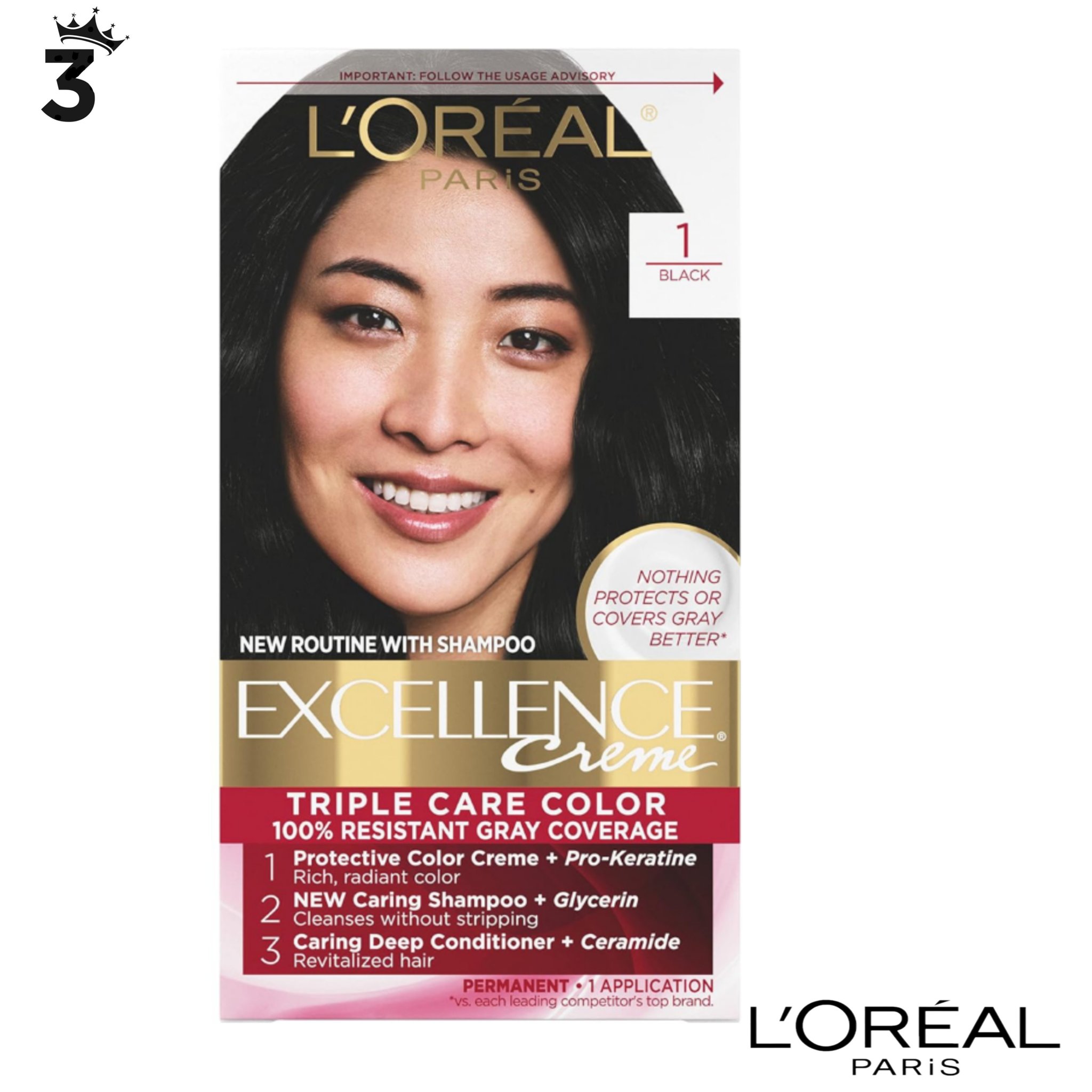 3 Star Cosmetics Facebook ad: L'Oréal Paris / Kota Cosmetics Hair Color, চুলের…
