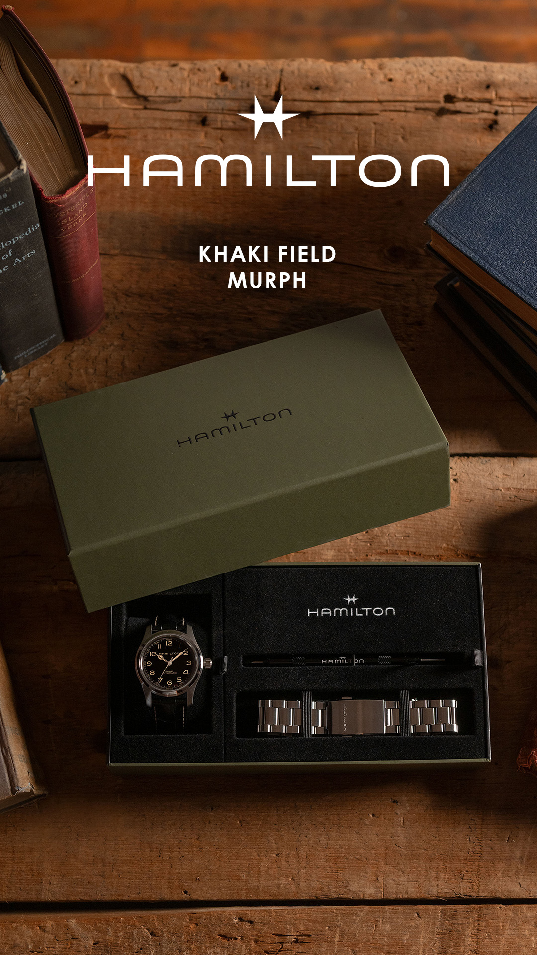 Hamilton Watch Facebook ad