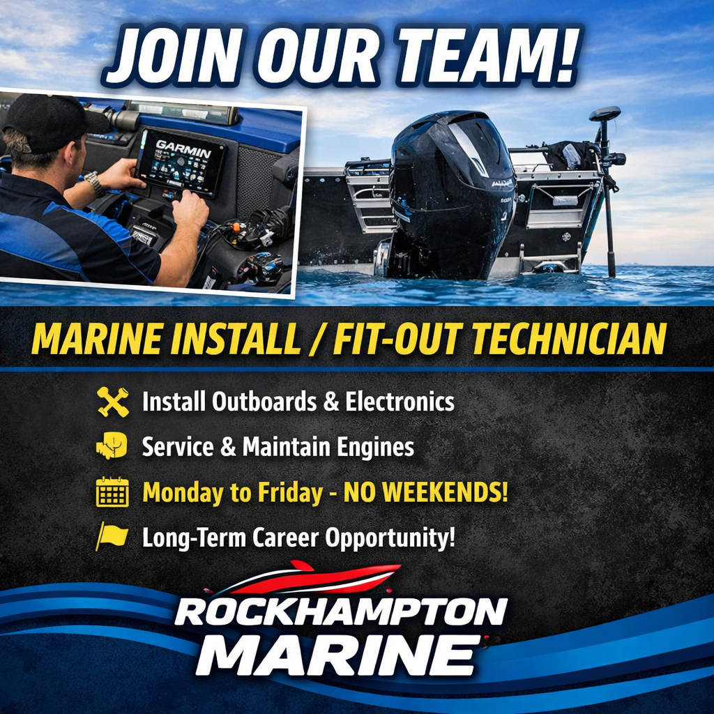 Rockhampton Marine Facebook ad: Rockhampton Marine - Your Local Makocraft Boats & Tohatsu…