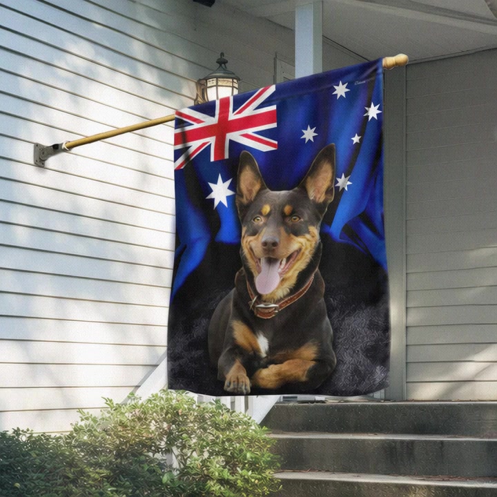 Unique Flags Facebook ad: Limited Stock! Grab Your Kelpie Flag - Show Your Aussie…