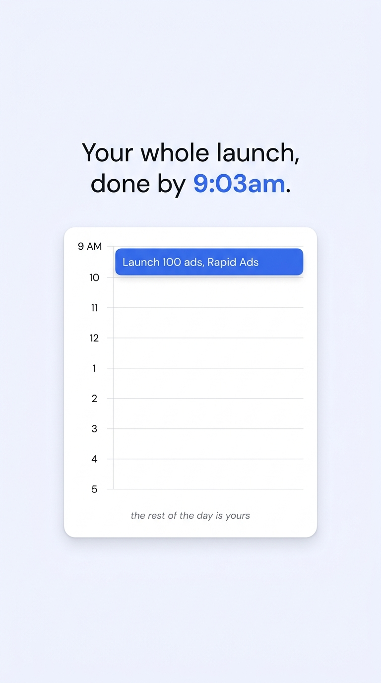 Rapid Ads Facebook ad